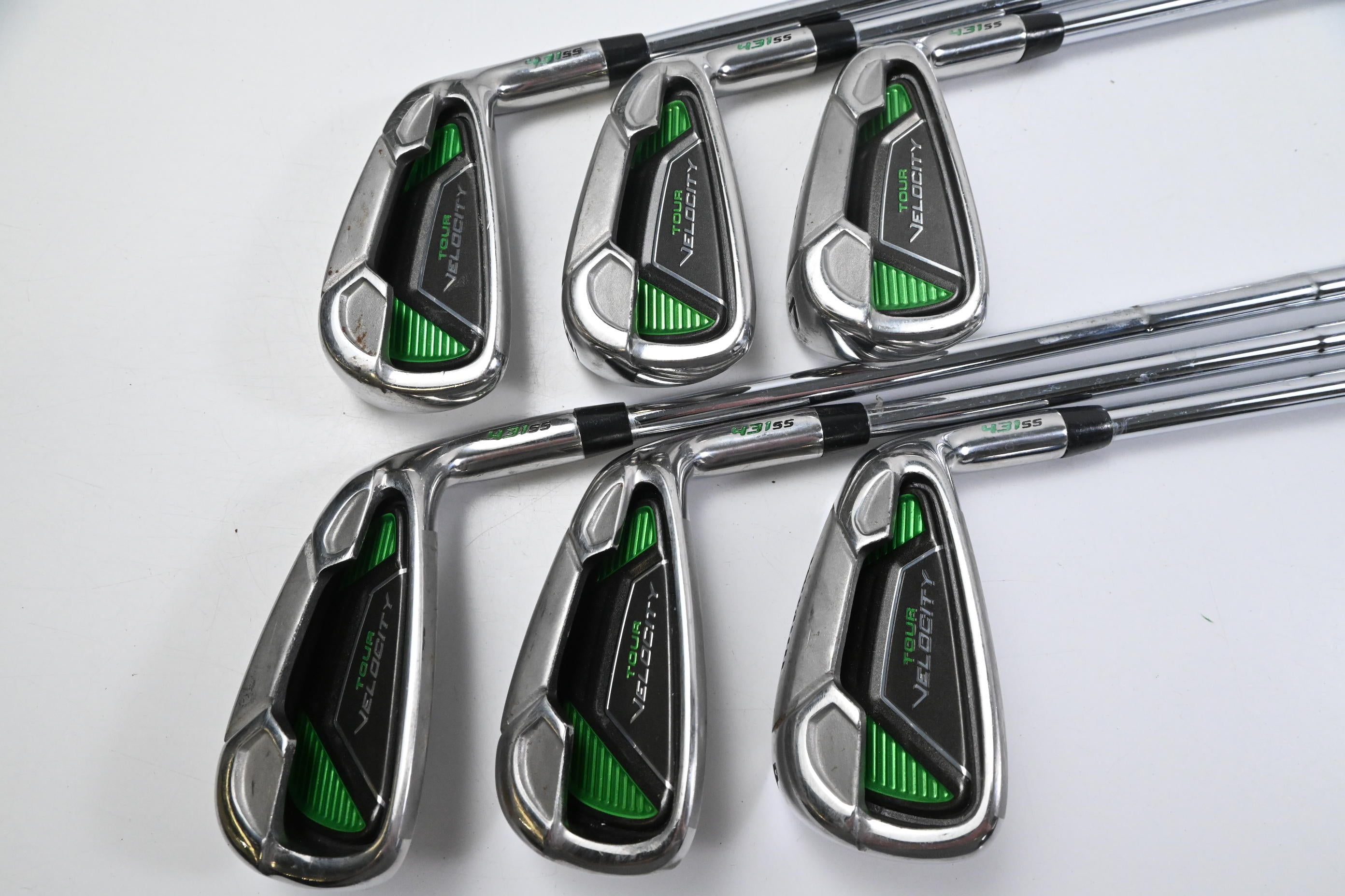 Wilson Tour Velocity Irons / 5-PW / Regular Flex Steel Shafts