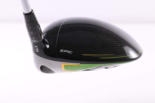 Callaway Epic Flash Driver / 10.5 Degree / Stiff Flex Evenflow Green 55 Shaft