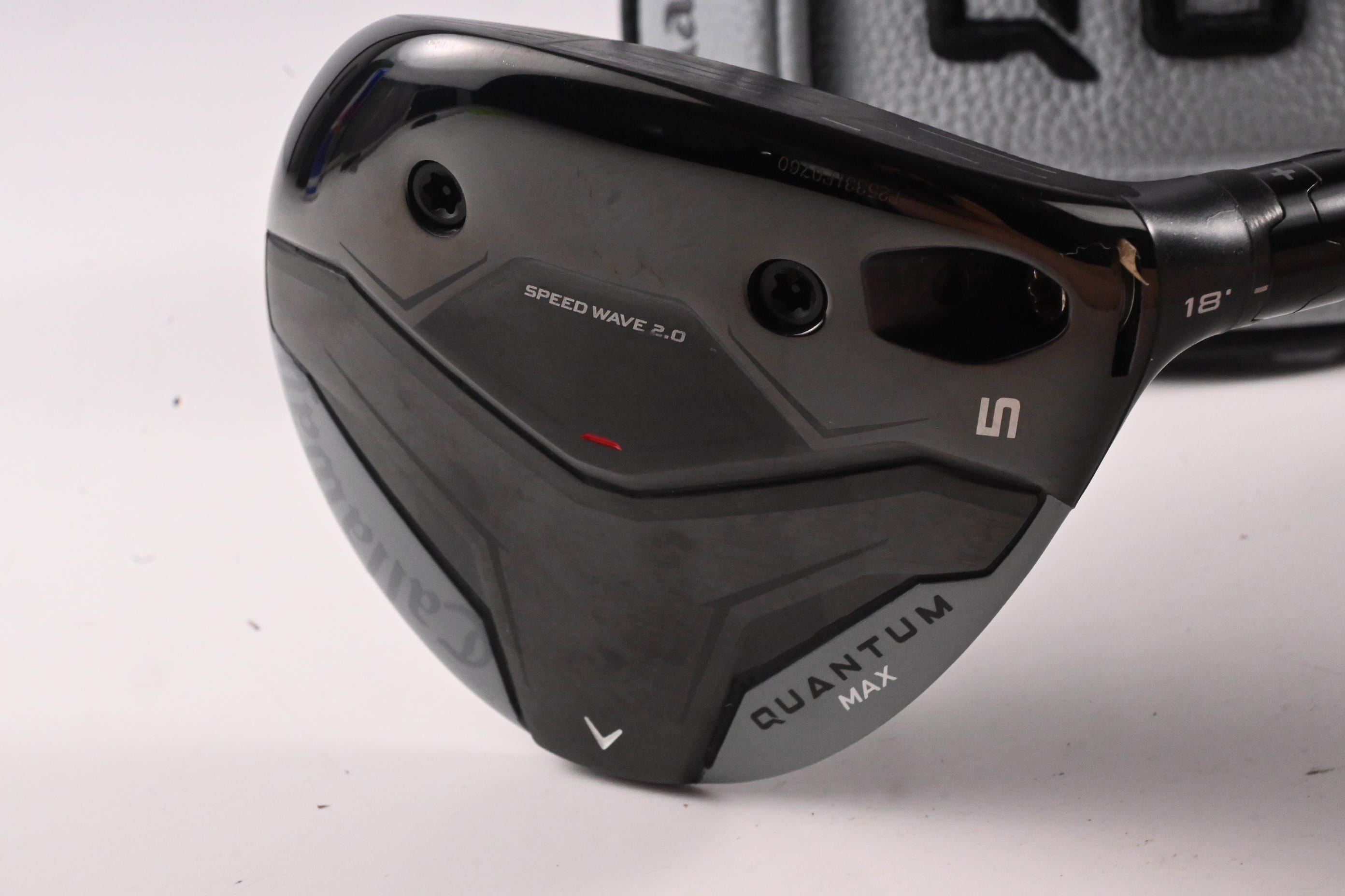 Callaway Quantum Max #5 Wood / 18 Degree / Regular Flex Denali Frost Silver 60