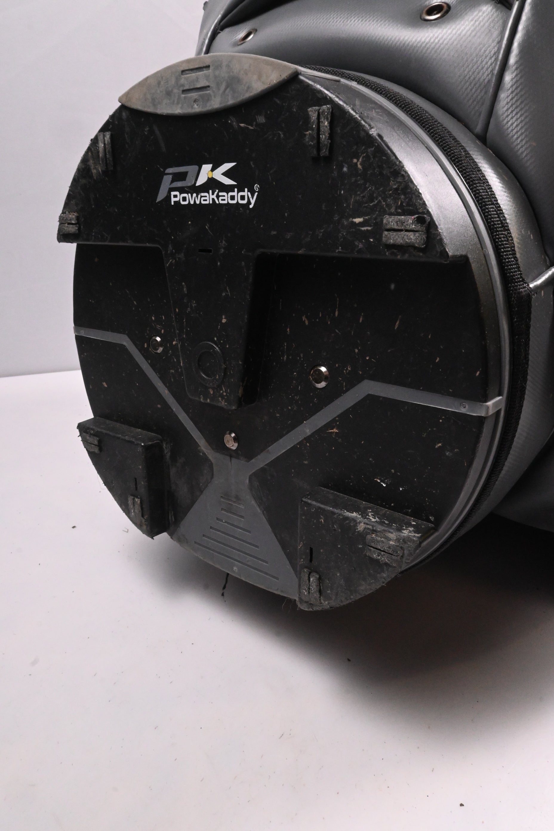 Powakaddy Premium Tech Cart Bag / 14-Way Divider / Black, Grey