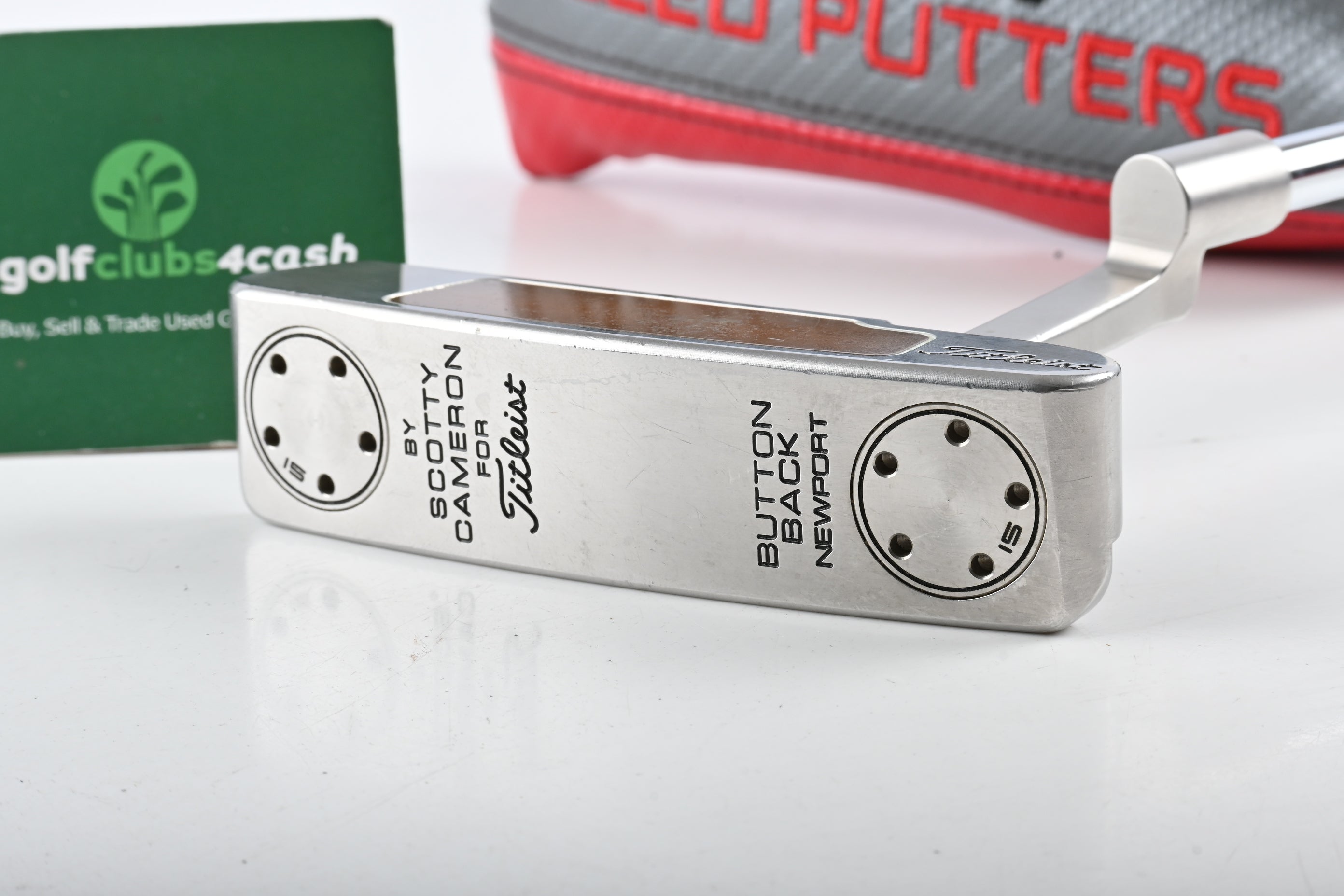 Scotty Cameron Button Back 2008 Newport Limited Release Putter / 34 Inch