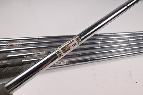 Dynamic Gold AMT S300 Shafts / Stiff Flex / Set of 7 / .355" Tip