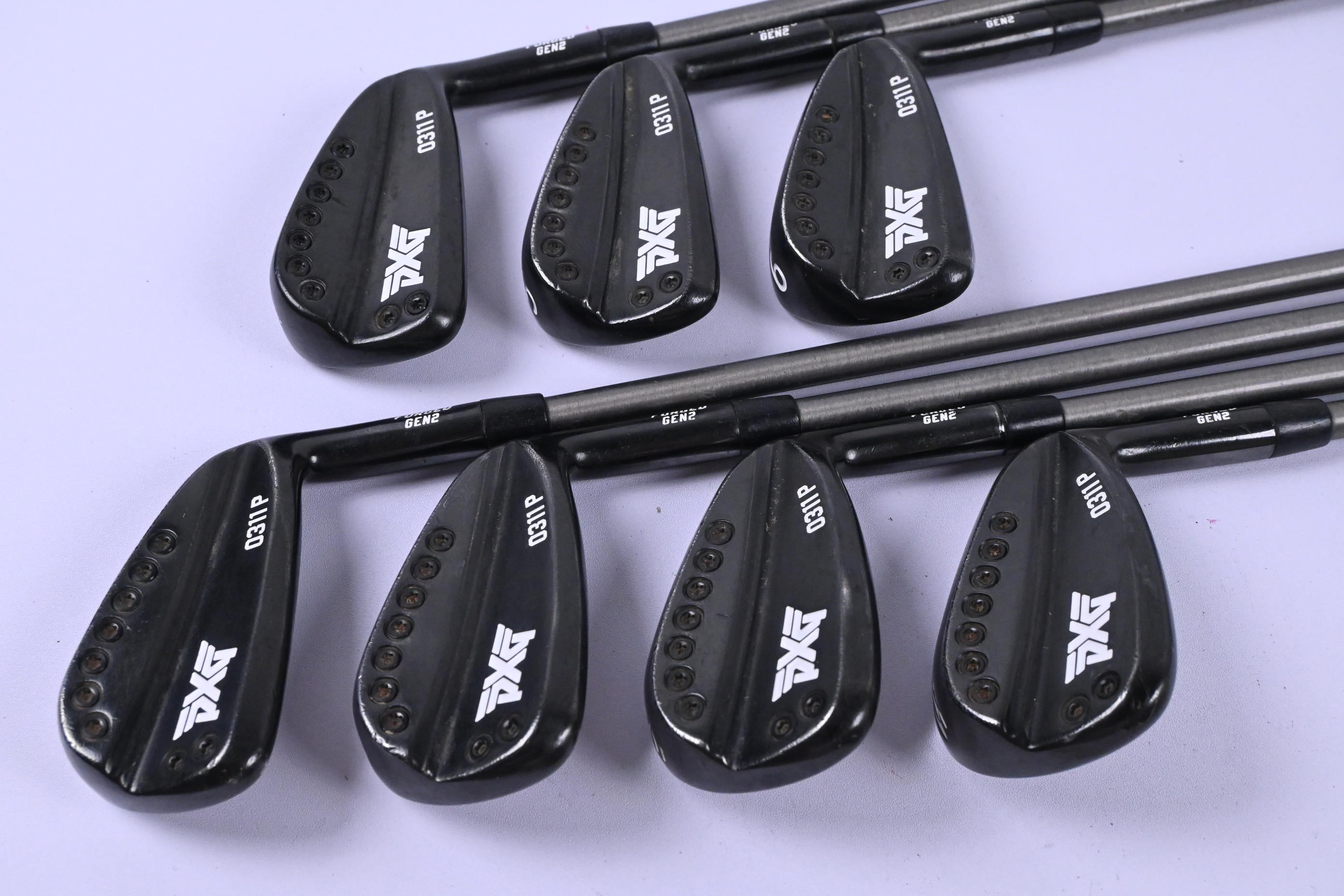 PXG 0311 P Gen2 Irons / 4-PW / Stiff Flex SteelFiber Black Label i95 Shafts