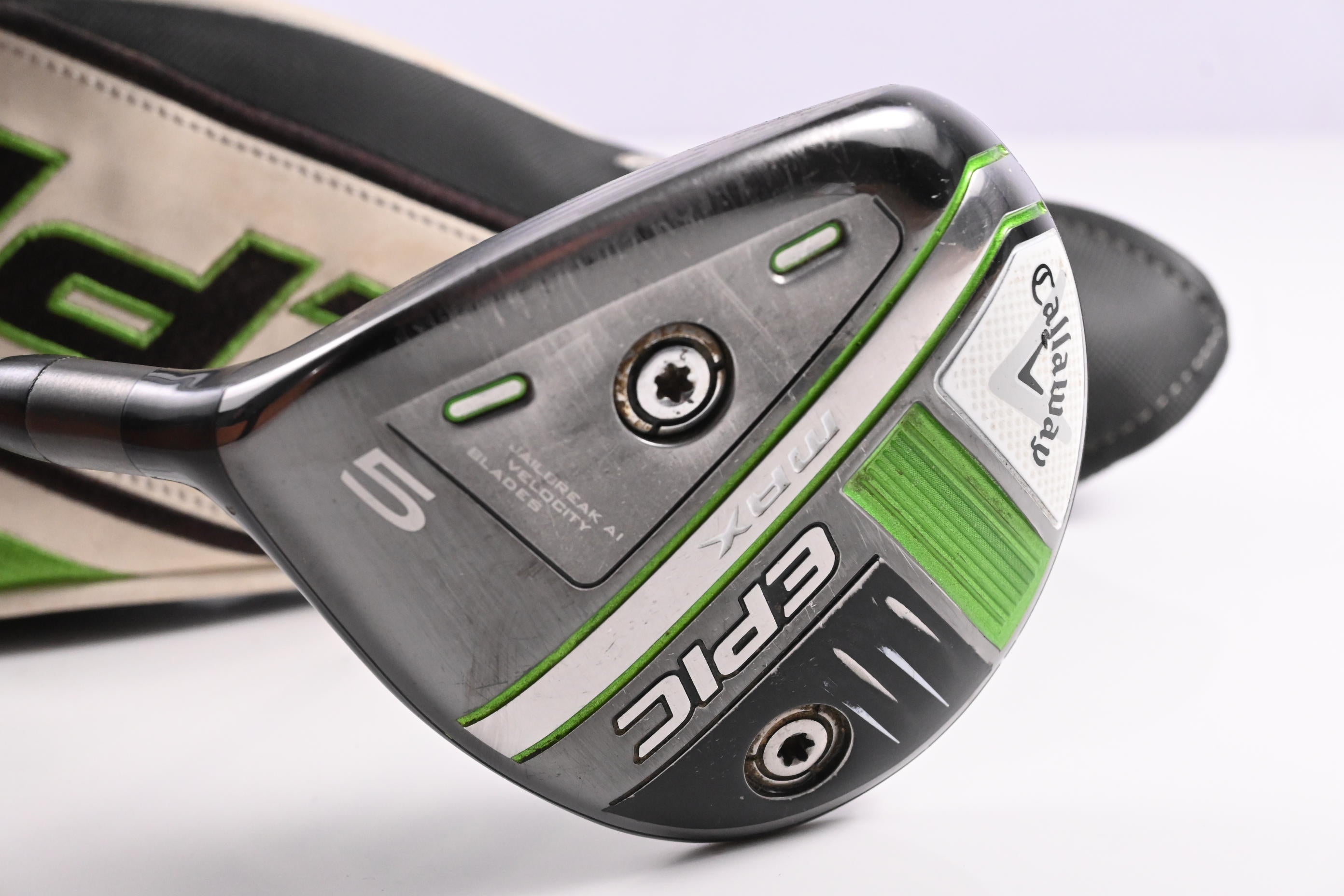 Left Hand Callaway Epic Max #5 Wood / 18 Degree / Stiff Flex Pro Launch Axis 60