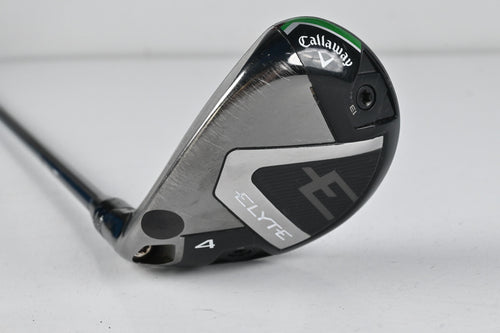 Left Hand Callaway Elyte #4 Hybrid / 22 Degree / Stiff Flex Denali Charcoal 70