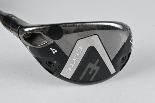 Left Hand Callaway Elyte #4 Hybrid / 22 Degree / Stiff Flex Denali Charcoal 70