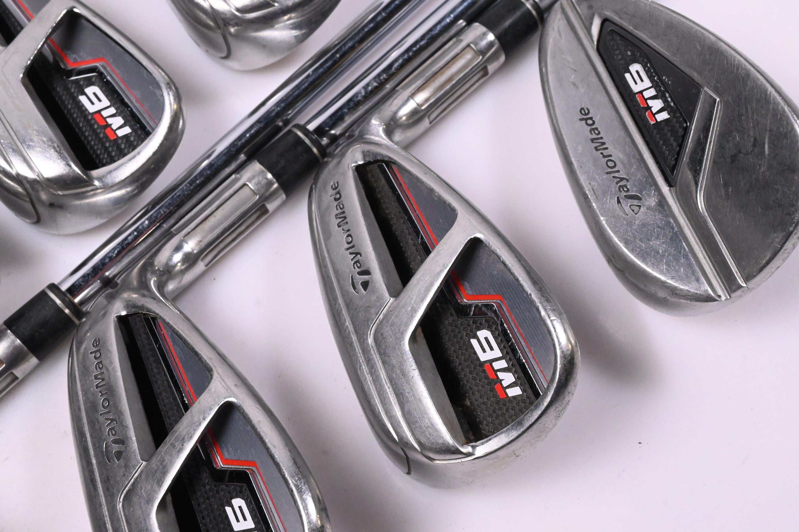 Taylormade M6 Irons / 5-PW+SW / Regular Flex KBS Max 85 Shafts