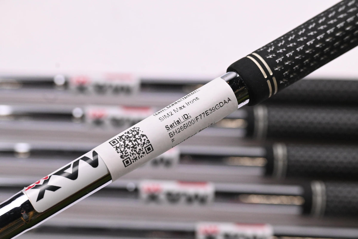 Taylormade SIM2 Max Irons / 5-PW / Regular Flex KBS MAX MT 85 Shafts