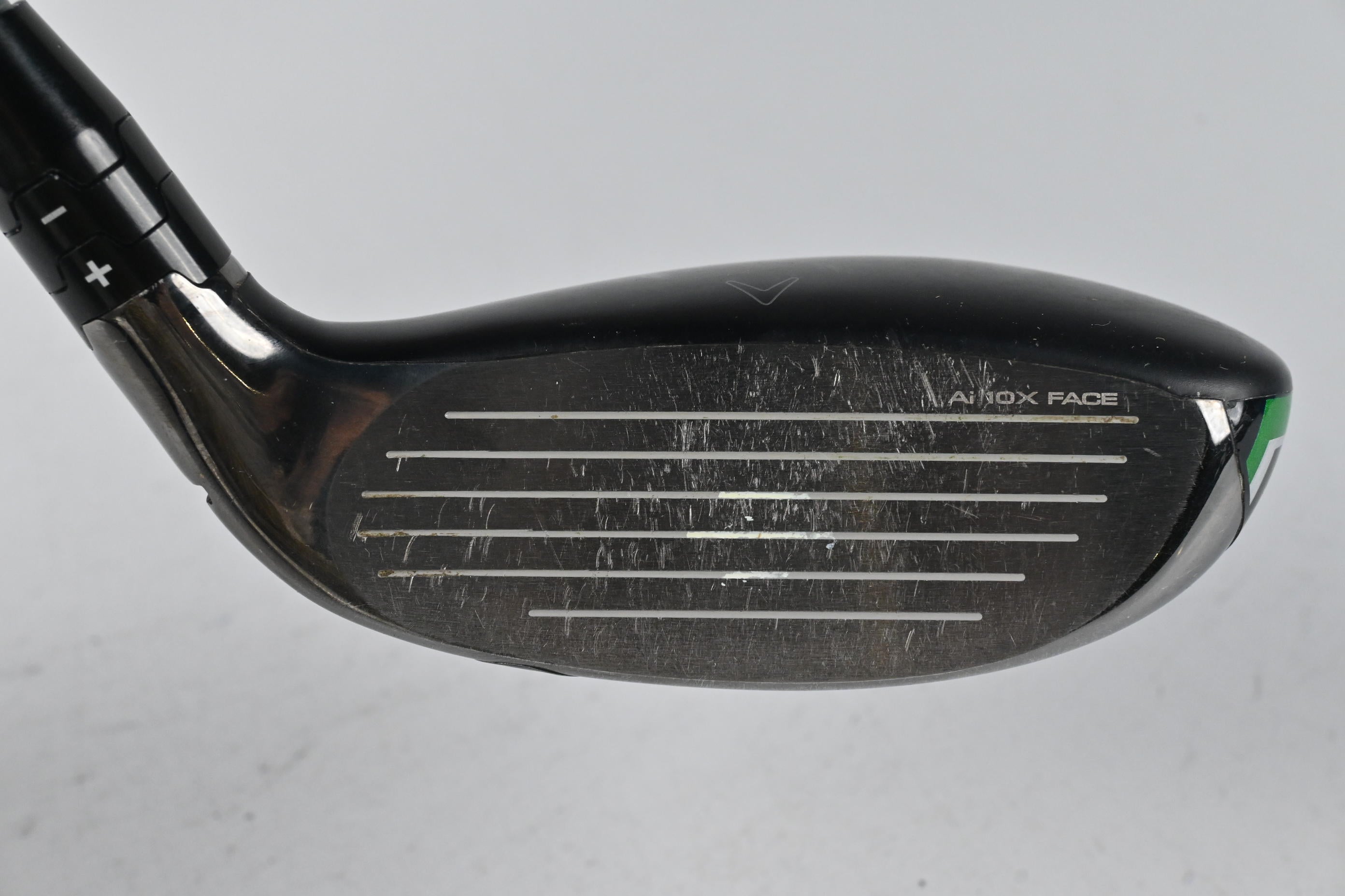 Left Hand Callaway Elyte #4 Hybrid / 22 Degree / Stiff Flex Denali Charcoal 70