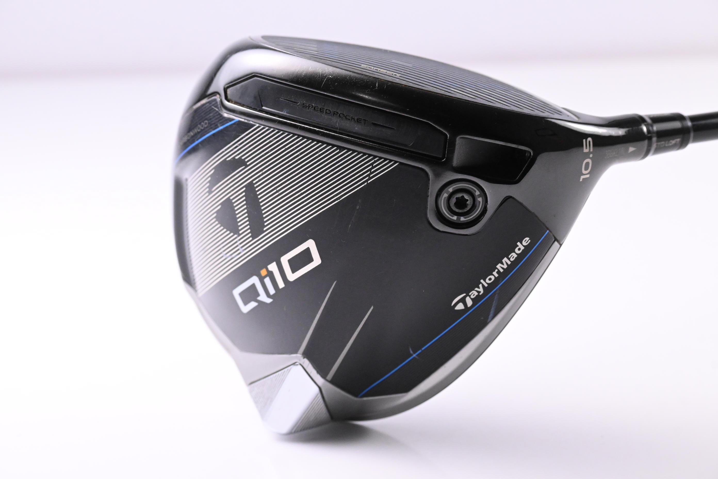 Taylormade Qi10 Driver / 10.5 Degree / Stiff Flex Fujikura Ventus TR Blue 5