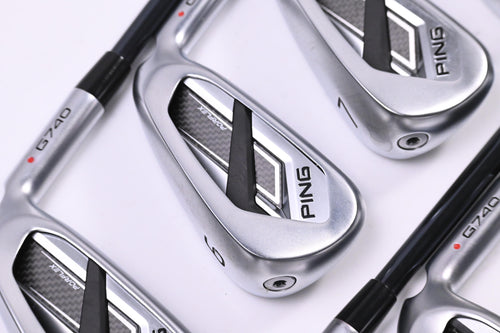 Ping G740 Irons / 5-PW+GW+56° / Red Dot / Senior Flex UST Recoil Dart 65 Shaft