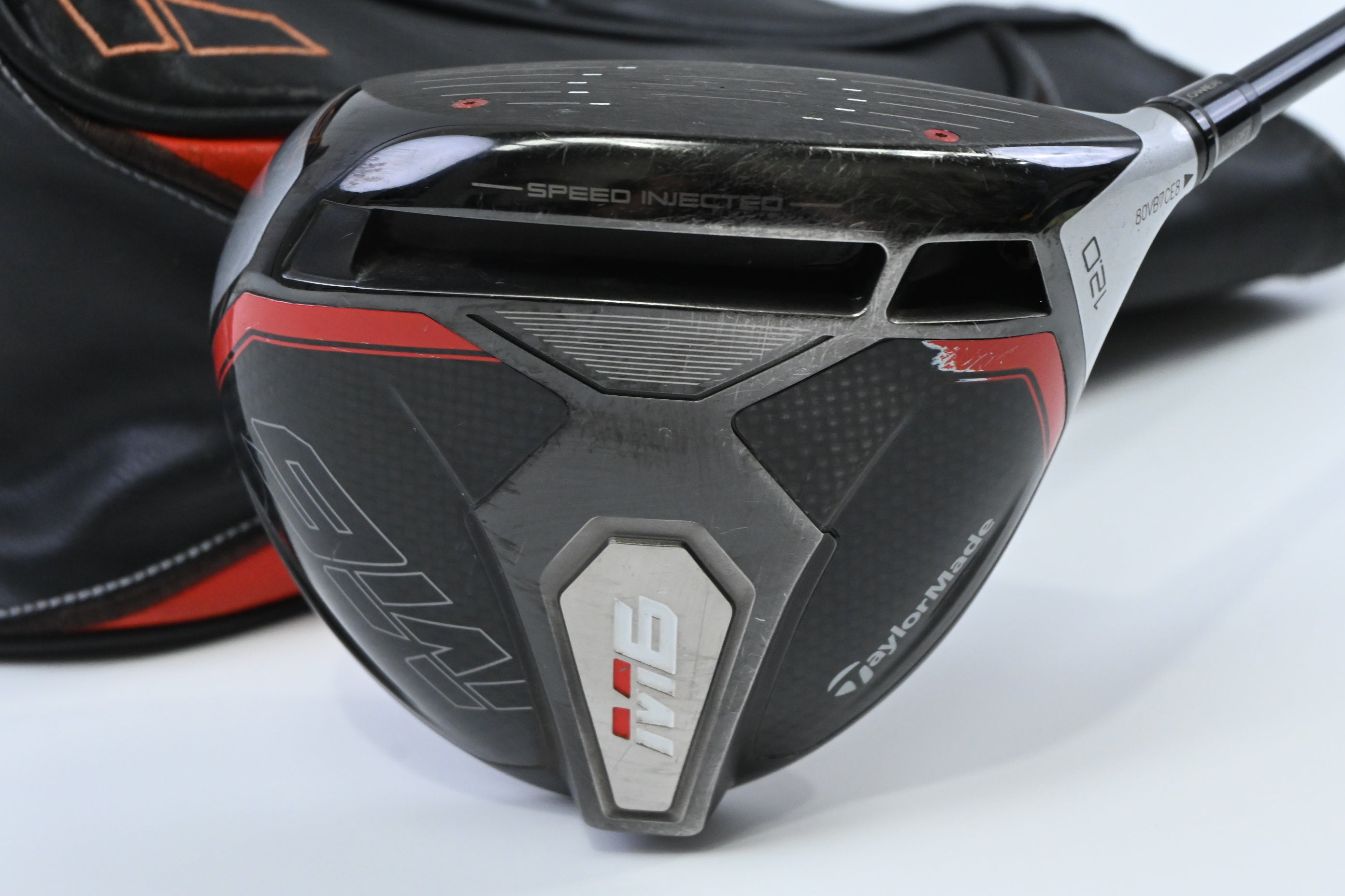 Taylormade M6 Driver / 12 Degree / Regular Flex Fujikura Atmos Orange 5 Shaft
