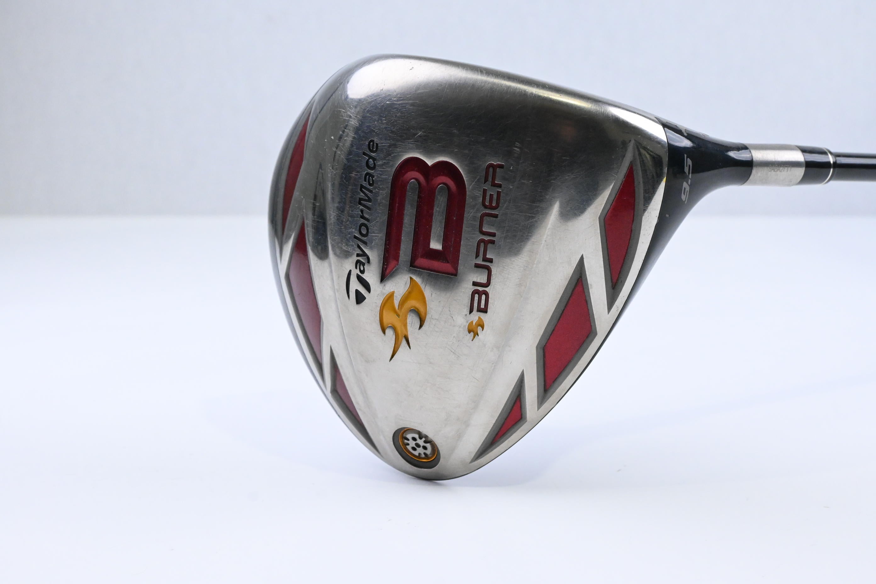 Taylormade Burner 2008 Driver / 9.5 Degree / Stiff Flex REAX 49 Shaft