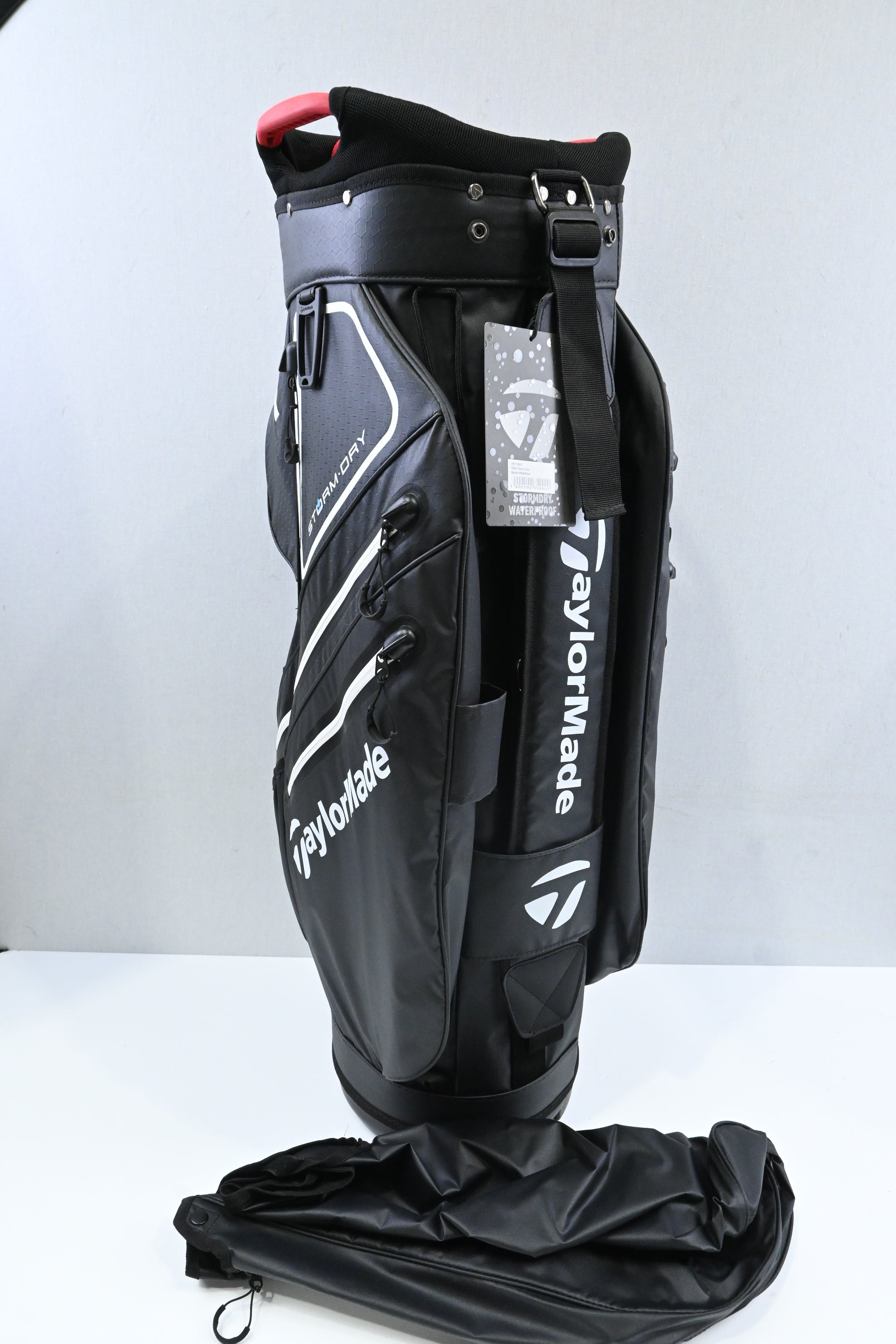 Taylormade Storm Dry Cart Bag / 14-Way / Black, White