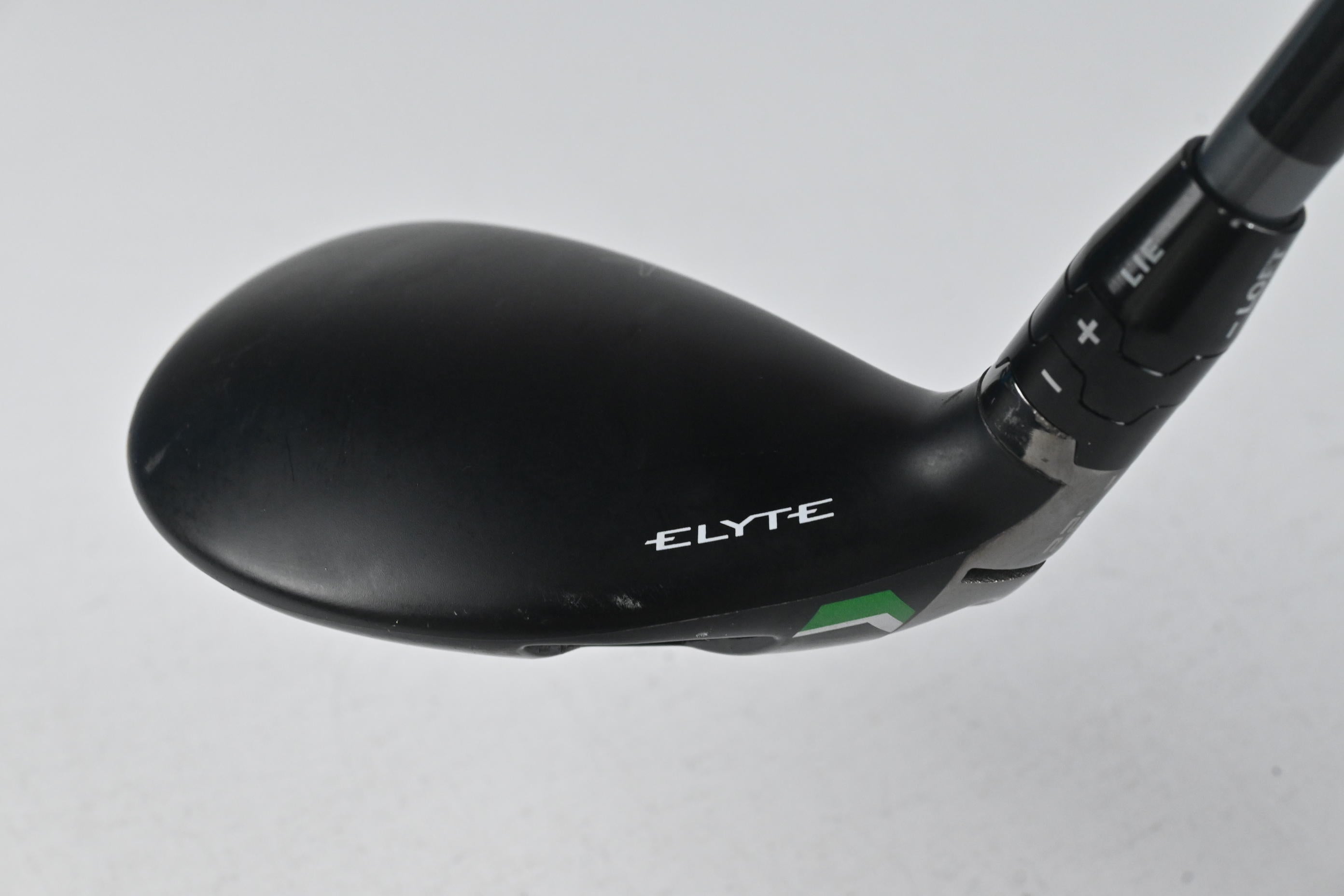 Left Hand Callaway Elyte #4 Hybrid / 22 Degree / Stiff Flex Denali Charcoal 70