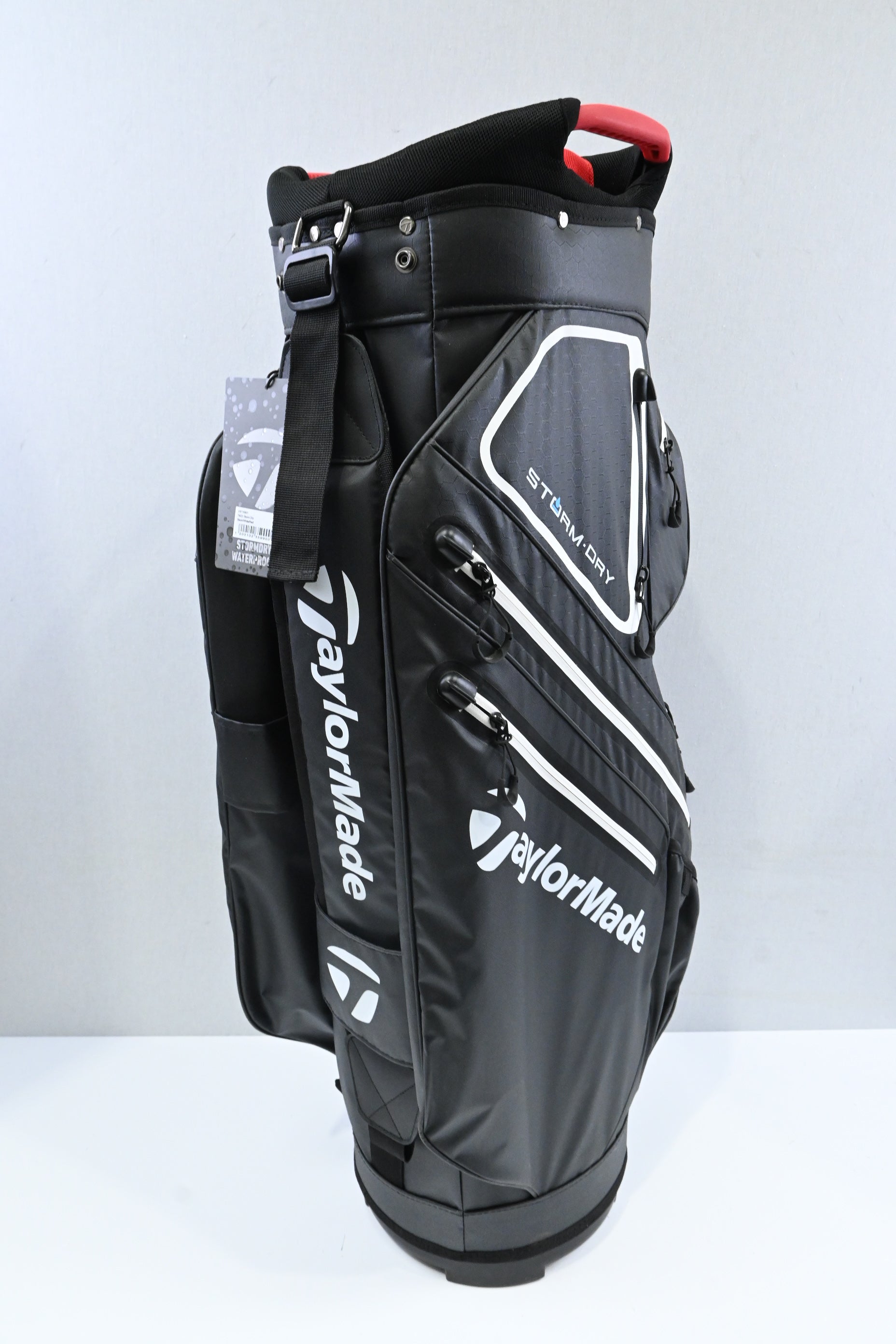 Taylormade Storm Dry Cart Bag / 14-Way / Black, White