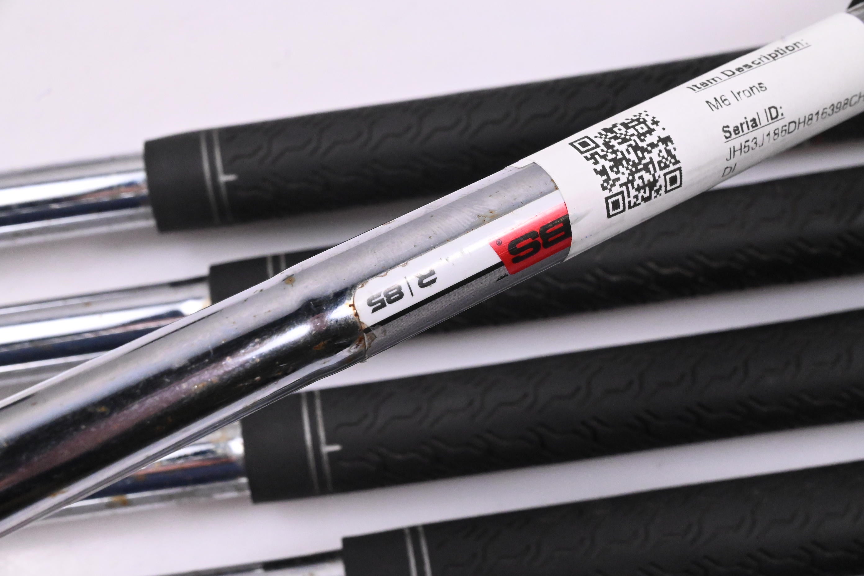 Taylormade M6 Irons / 5-PW+SW / Regular Flex KBS Max 85 Shafts