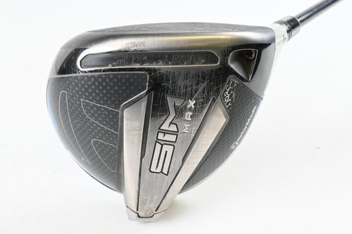 Taylormade SIM Max Driver / 9 Degree / Regular Flex Fujikura Pro 50 Shaft