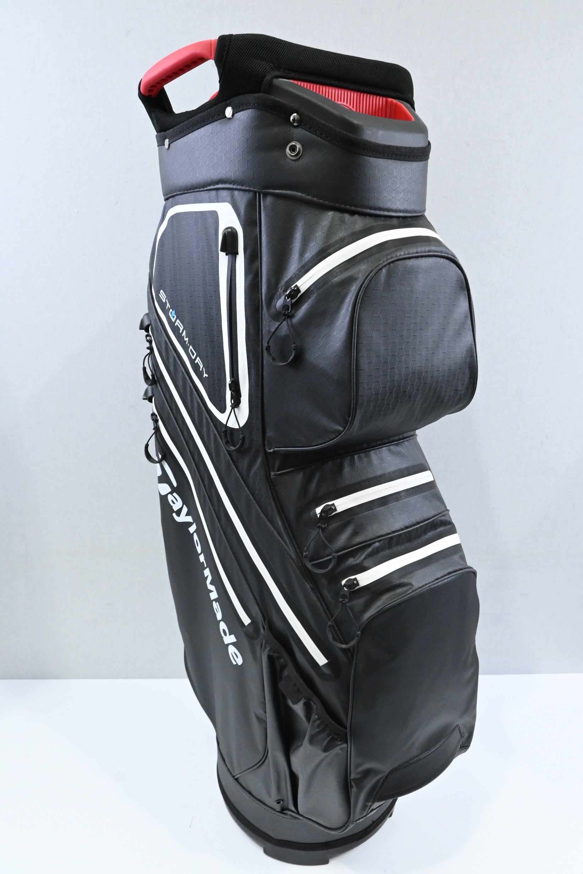 Taylormade Storm Dry Cart Bag / 14-Way / Black, White