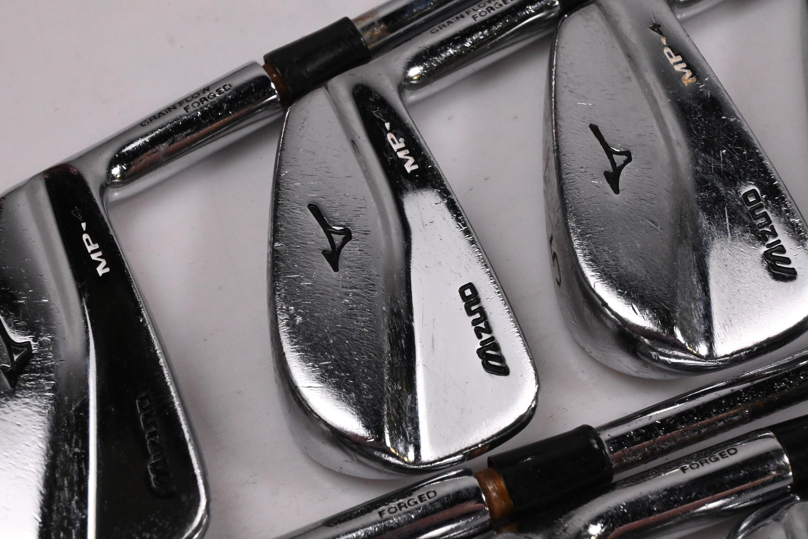 Mizuno MP-4 Irons / 3-PW / Stiff Flex Dynamic Gold S300 Shafts