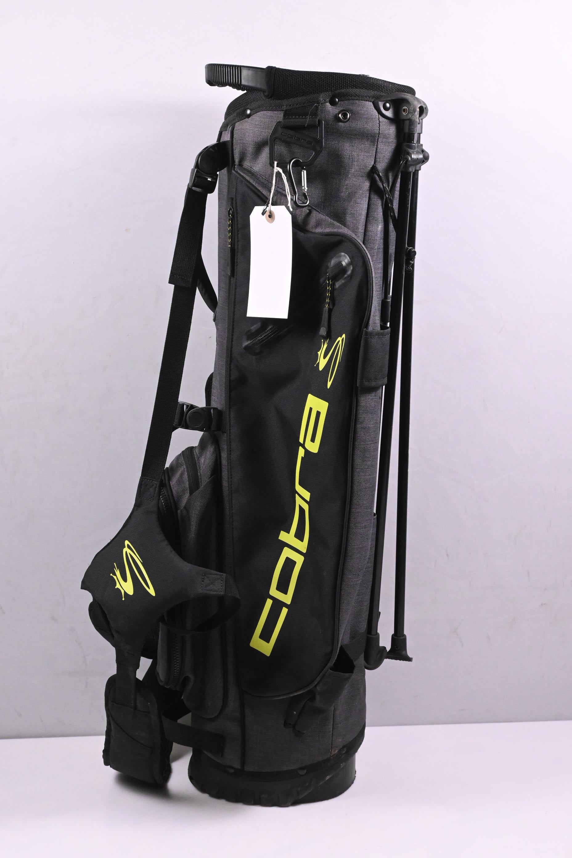 Cobra Stand Bag / 3-Way Divider / Grey, Black