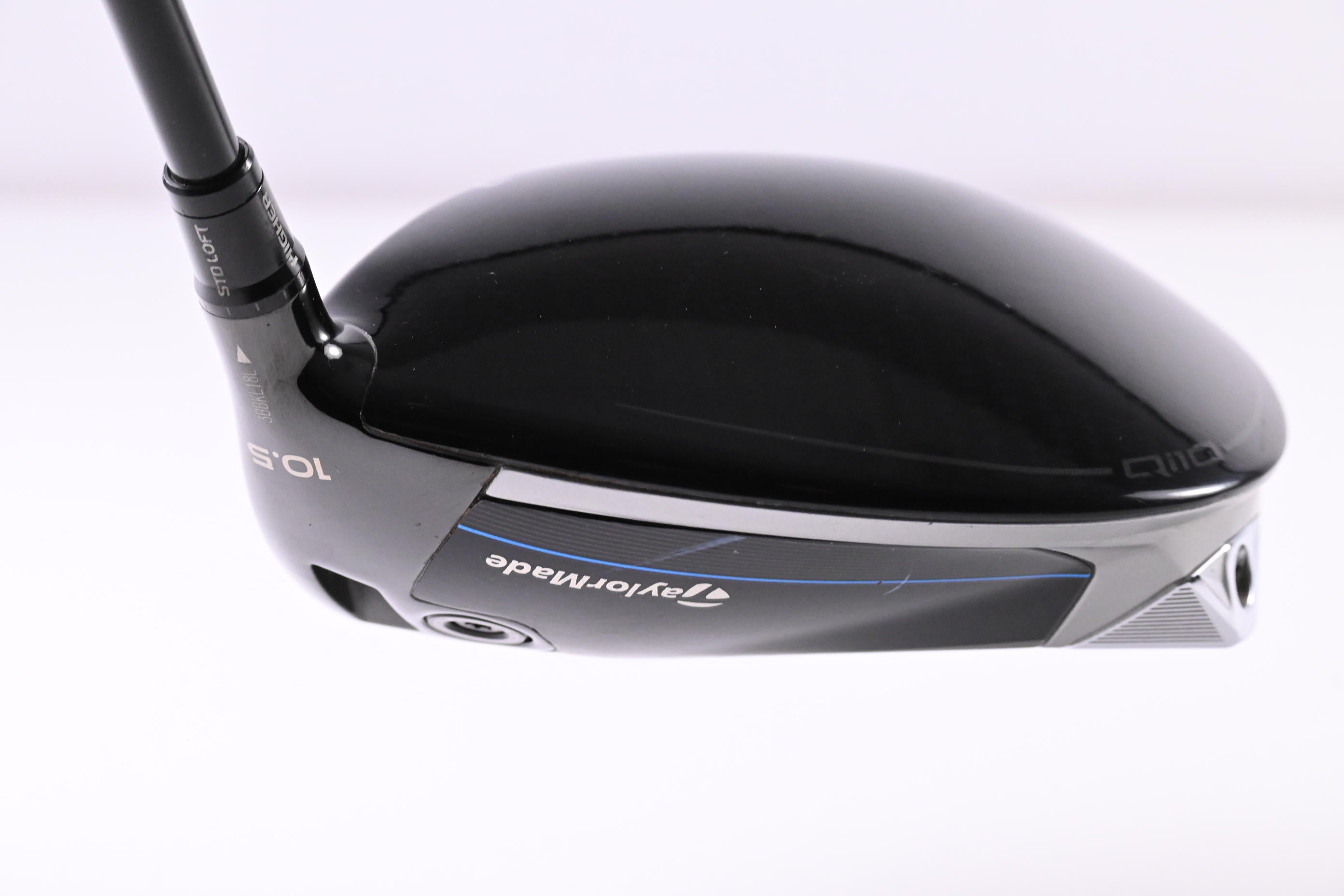 Taylormade Qi10 Driver / 10.5 Degree / Stiff Flex Fujikura Ventus TR Blue 5