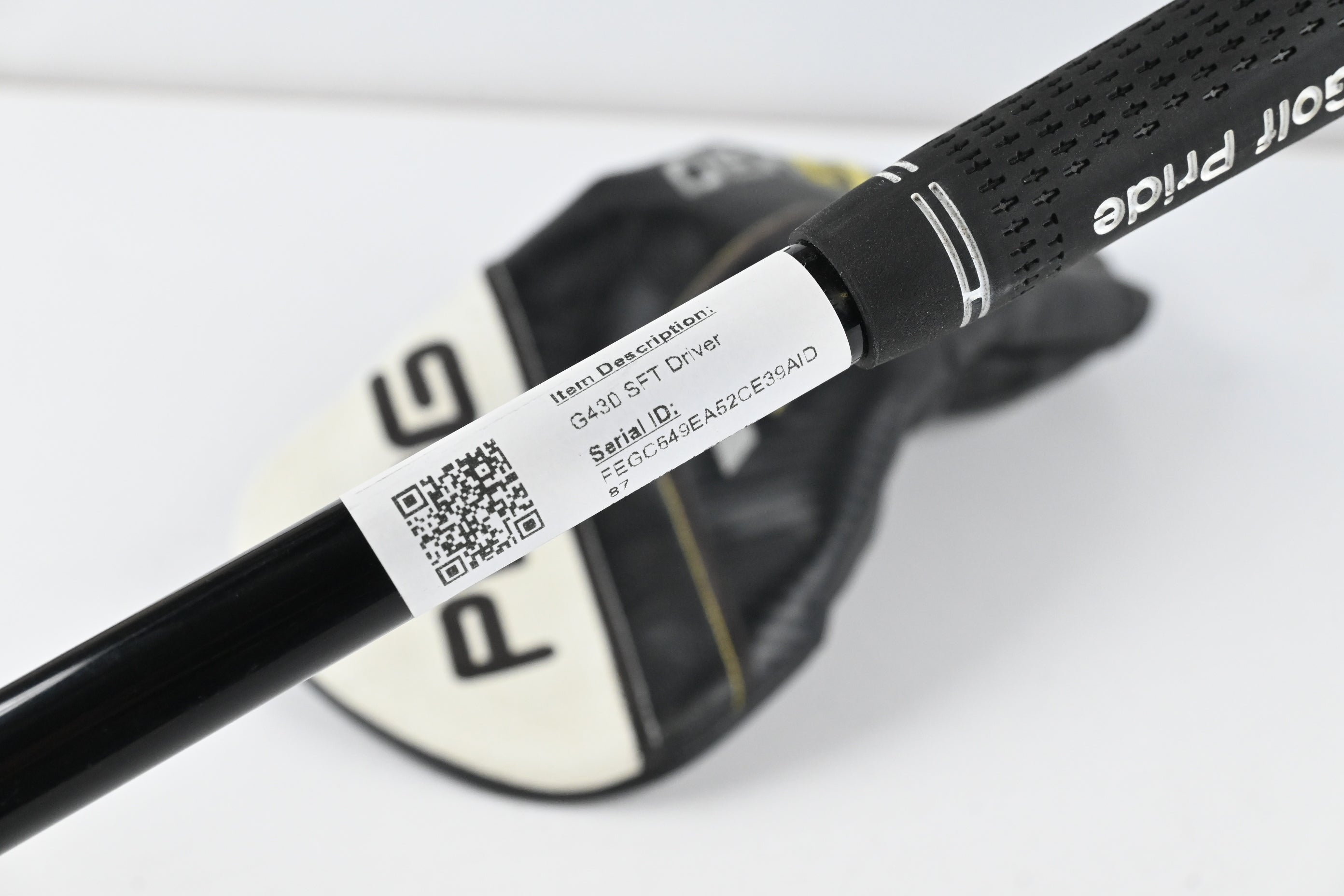 Ping G430 SFT Driver / 10.5 Degree / Regular Flex Ping Alta CB Black 55 Shaft