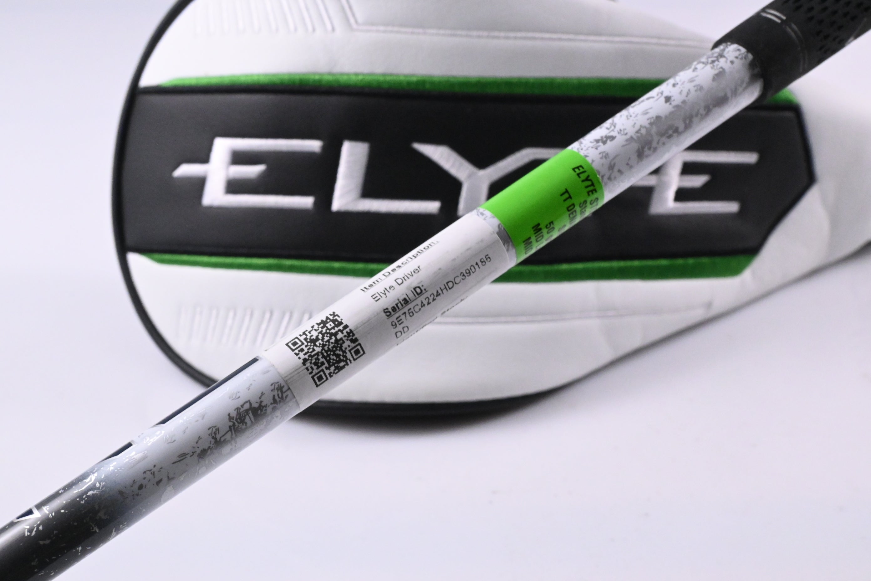 Callaway Elyte Driver / 10.5 Degree / Stiff Flex Denali Charcoal 50 Shaft