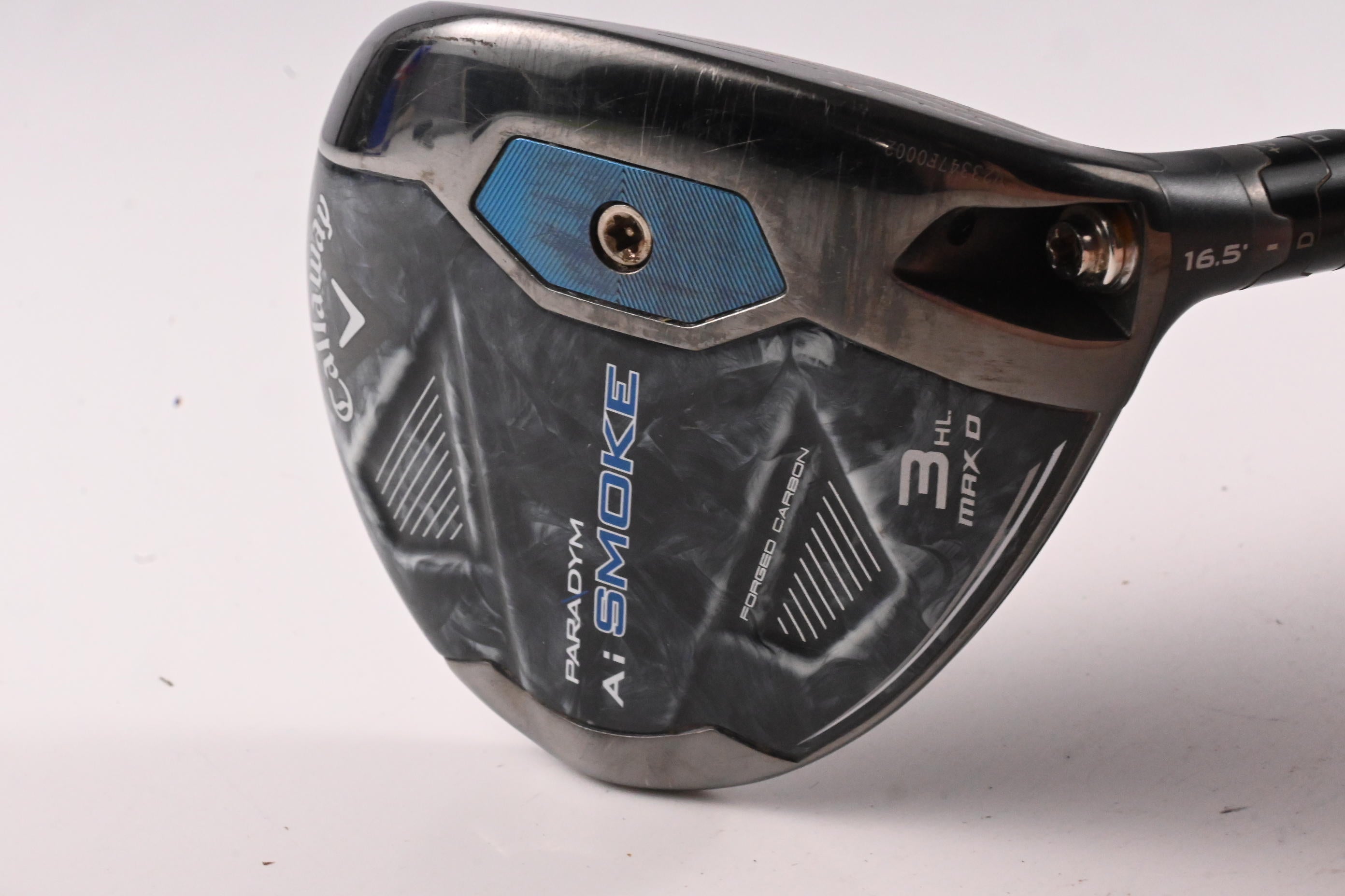 Callaway Paradym Ai Smoke Max #3 Wood / 16.5 Degree / Regular Flex HZRDUS Shaft