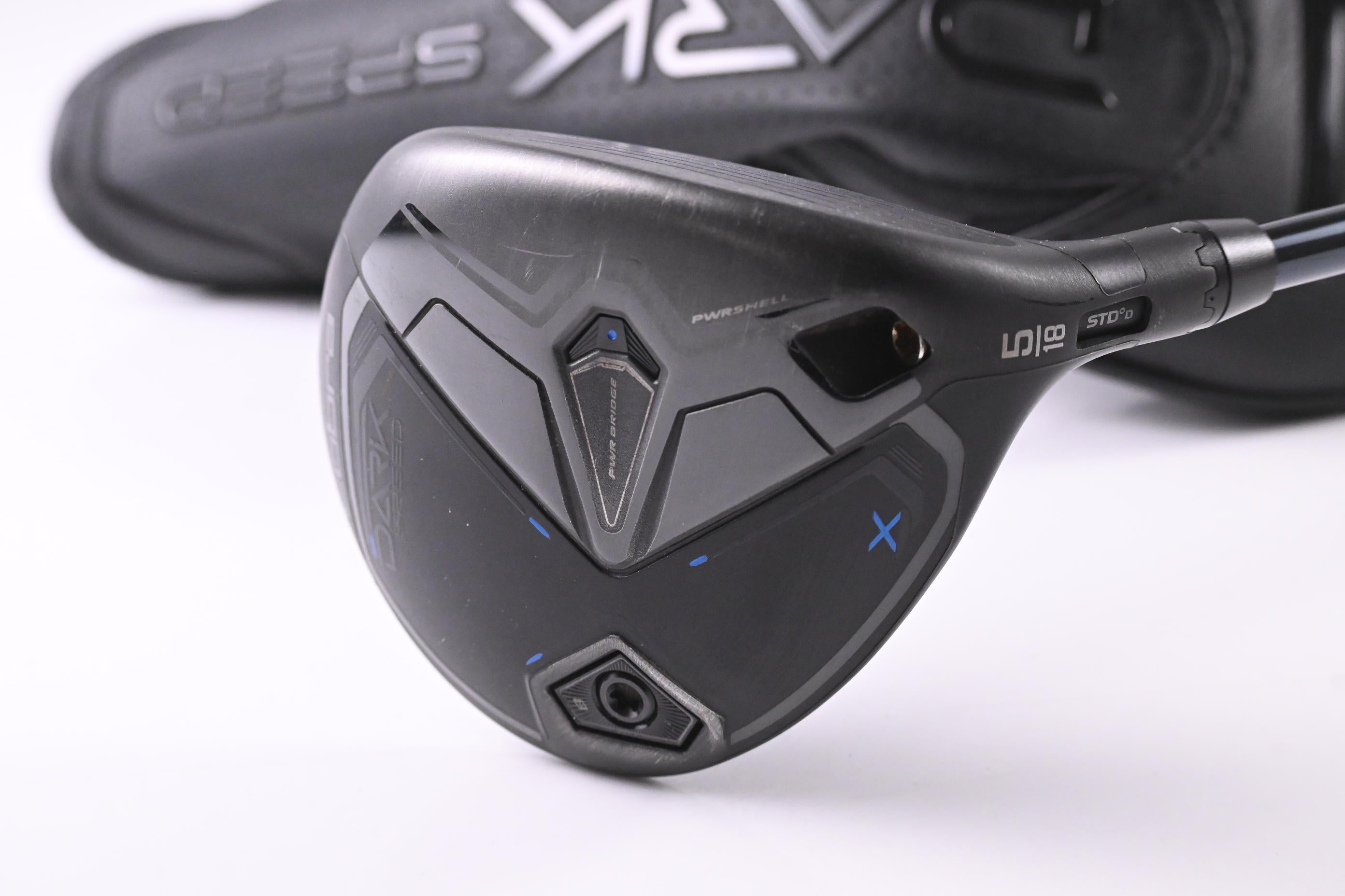 Cobra Darkspeed X #5 Wood / 18 Degree / Stiff Flex UST Lin-Q M40X Blue 6 Shaft