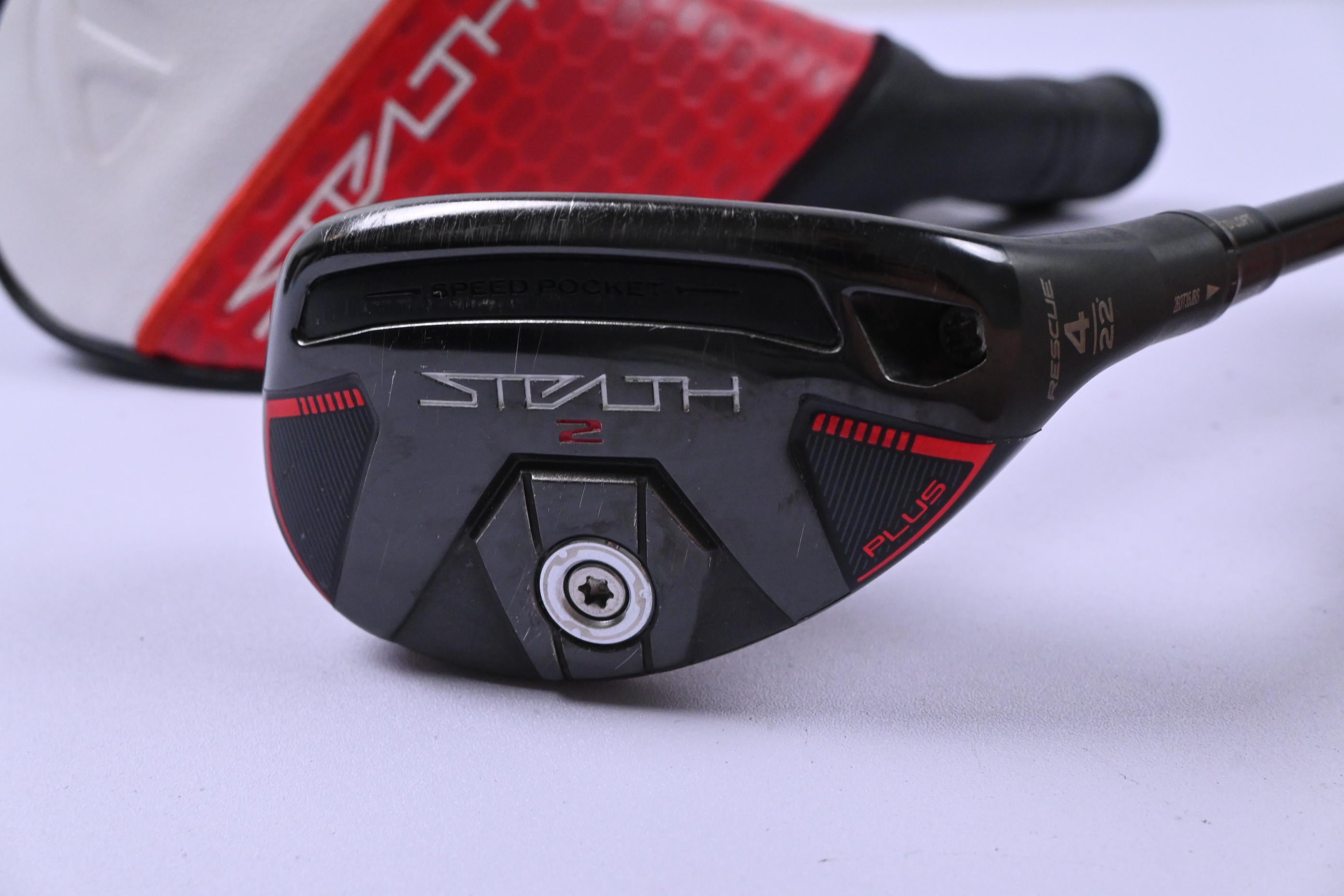 Taylormade Stealth 2 Plus #4 Hybrid / 22 Degree / Regular Flex Kai'li Red 75