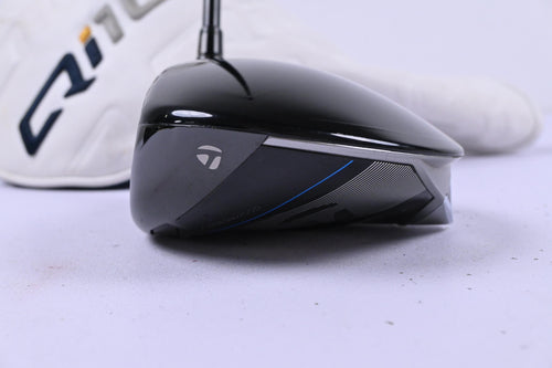 Left Hand Taylormade Qi10 LS Driver / 9 Degree / Stiff Flex Smoke Blue RDX 70