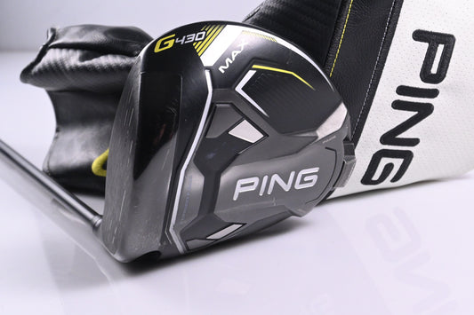 Left Hand Ping G430 Max Driver / 10.5 Degree / Stiff Flex Ping Alta CB Black 55