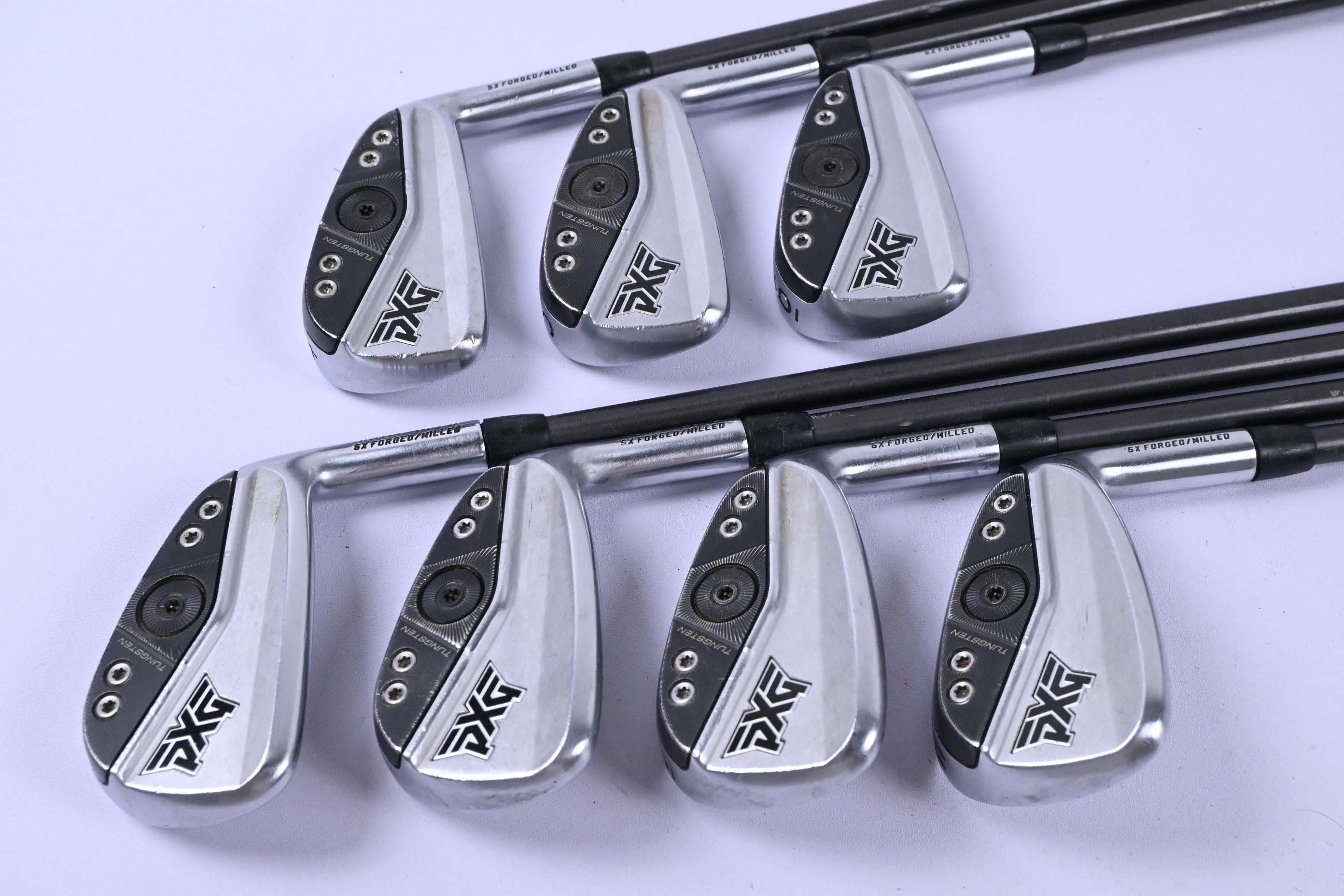 PXG 0311 P Gen6 Irons / 4-PW / Stiff Flex SteelFiber Private Reserve i95 Shafts