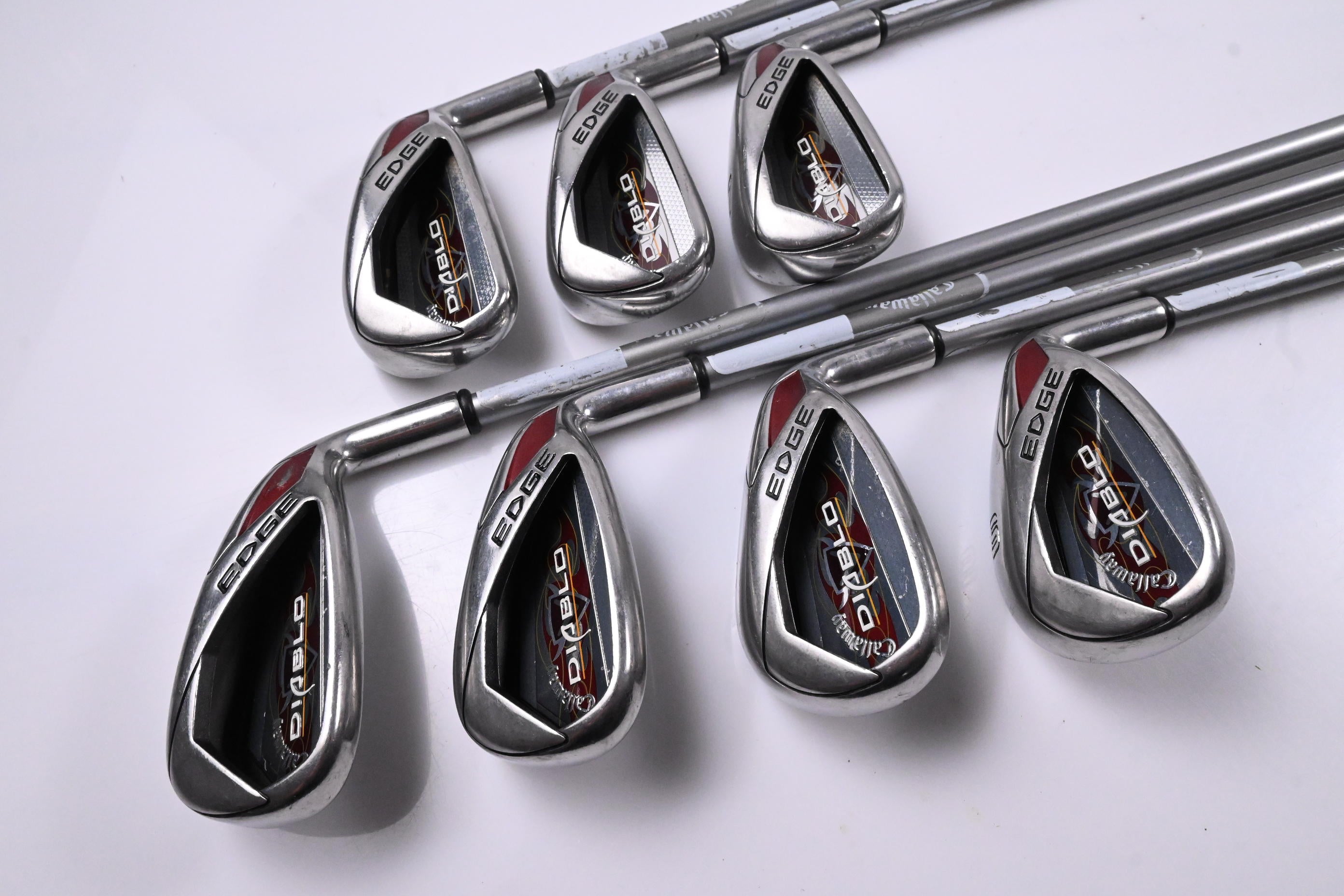Ladies Callaway Diablo Edge Irons / 5-PW+SW / Ladies Flex Callaway Shafts