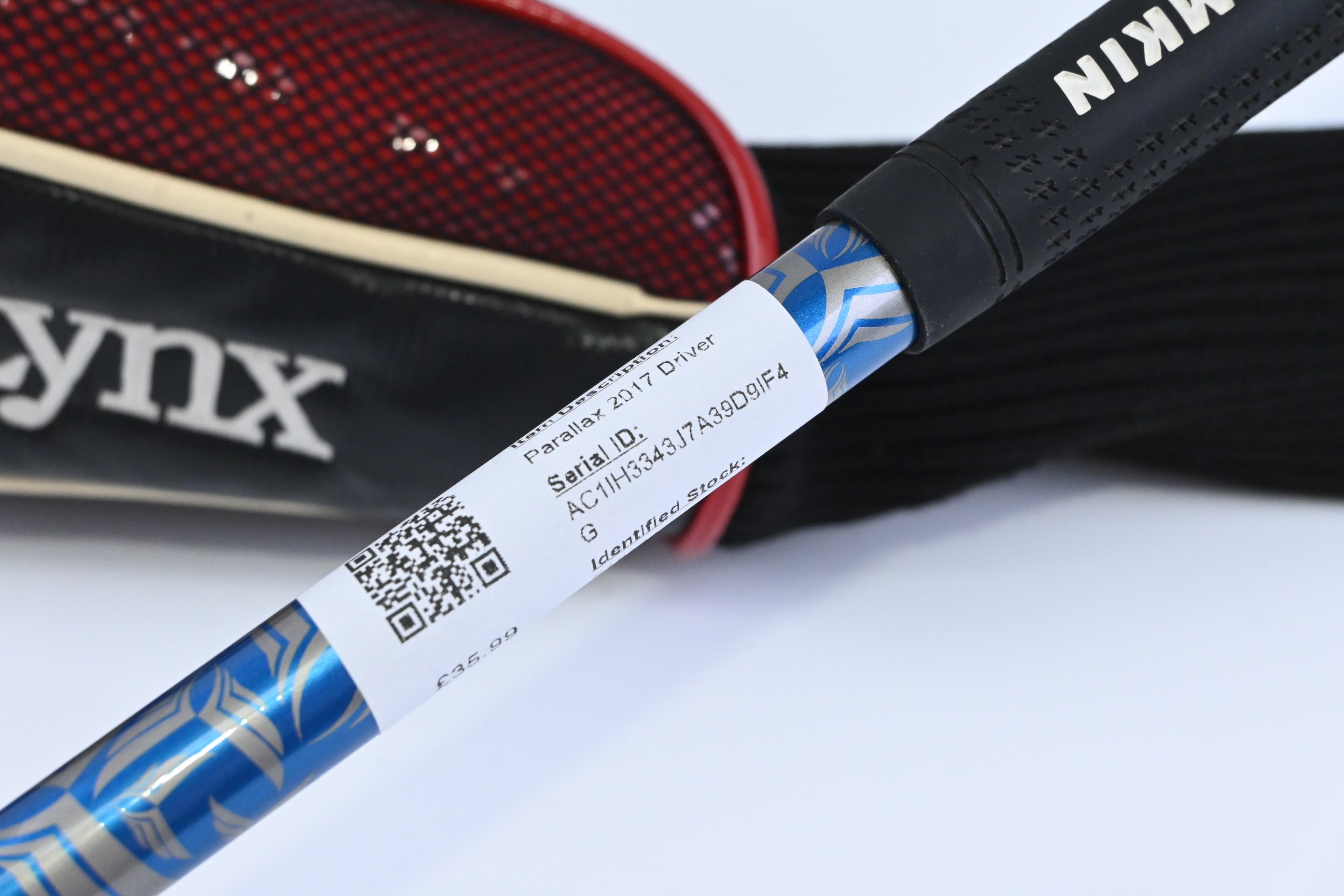 Lynx Parallax 2017 Driver / 10.5 Degree / Stiff Flex Grafalloy ProLaunch 65 Shaft