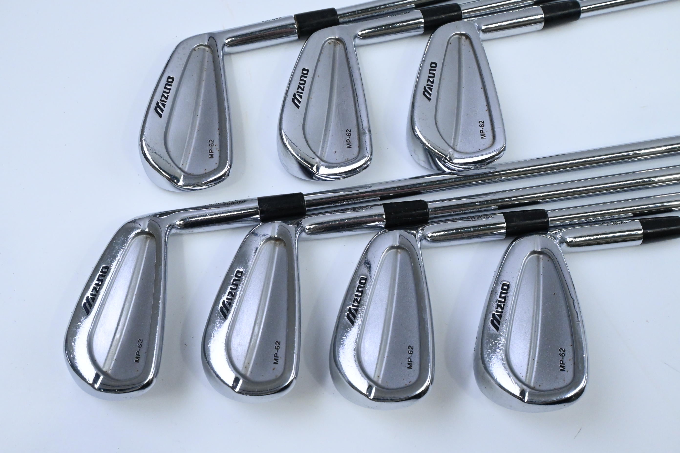 Mizuno MP-62 Irons / 3-9 Iron / Regular Flex Project X Rifle Shafts