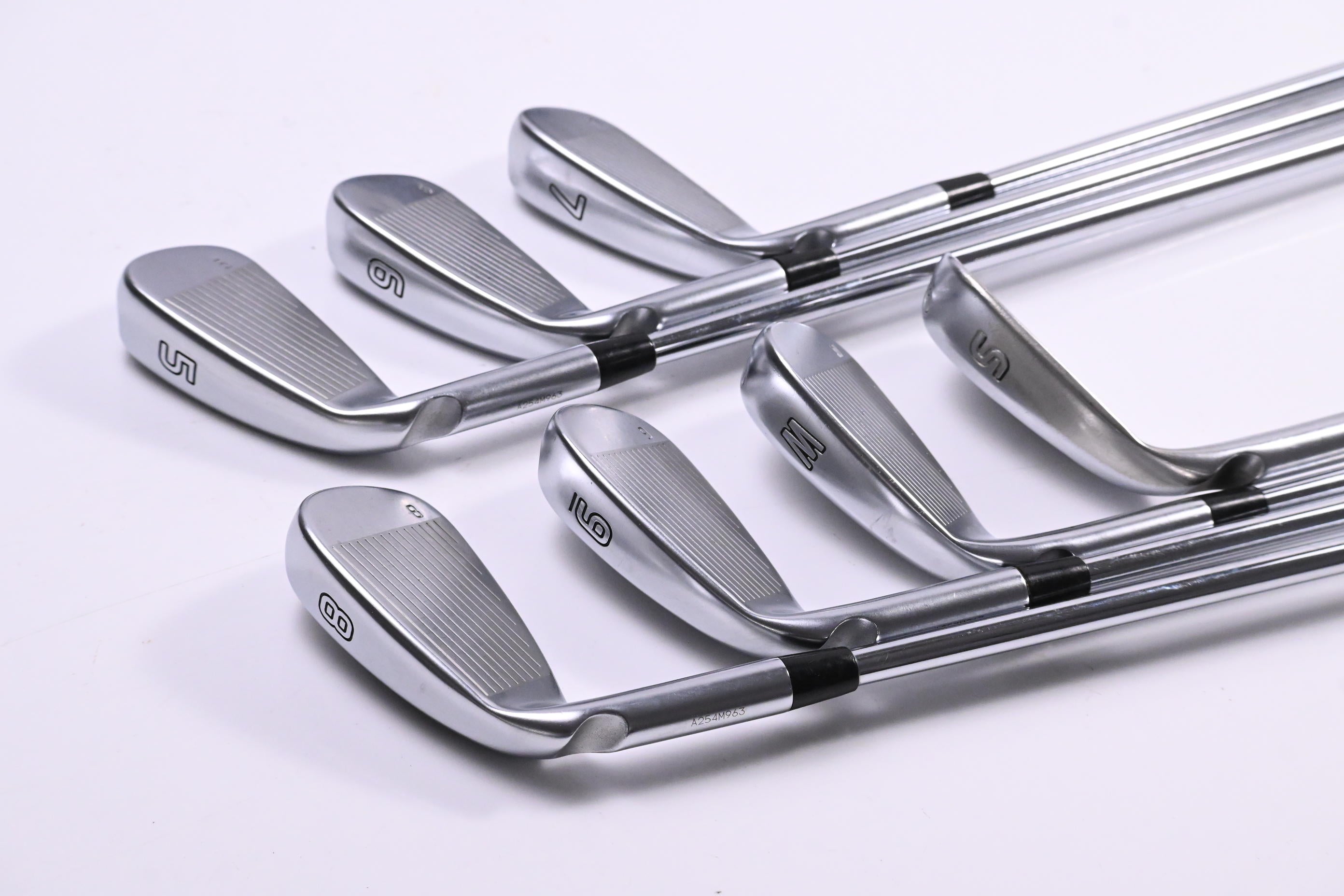 Ping G425 Irons / 5-PW+SW / Blue Dot / Regular Flex Ping AWT 2.0 Shafts