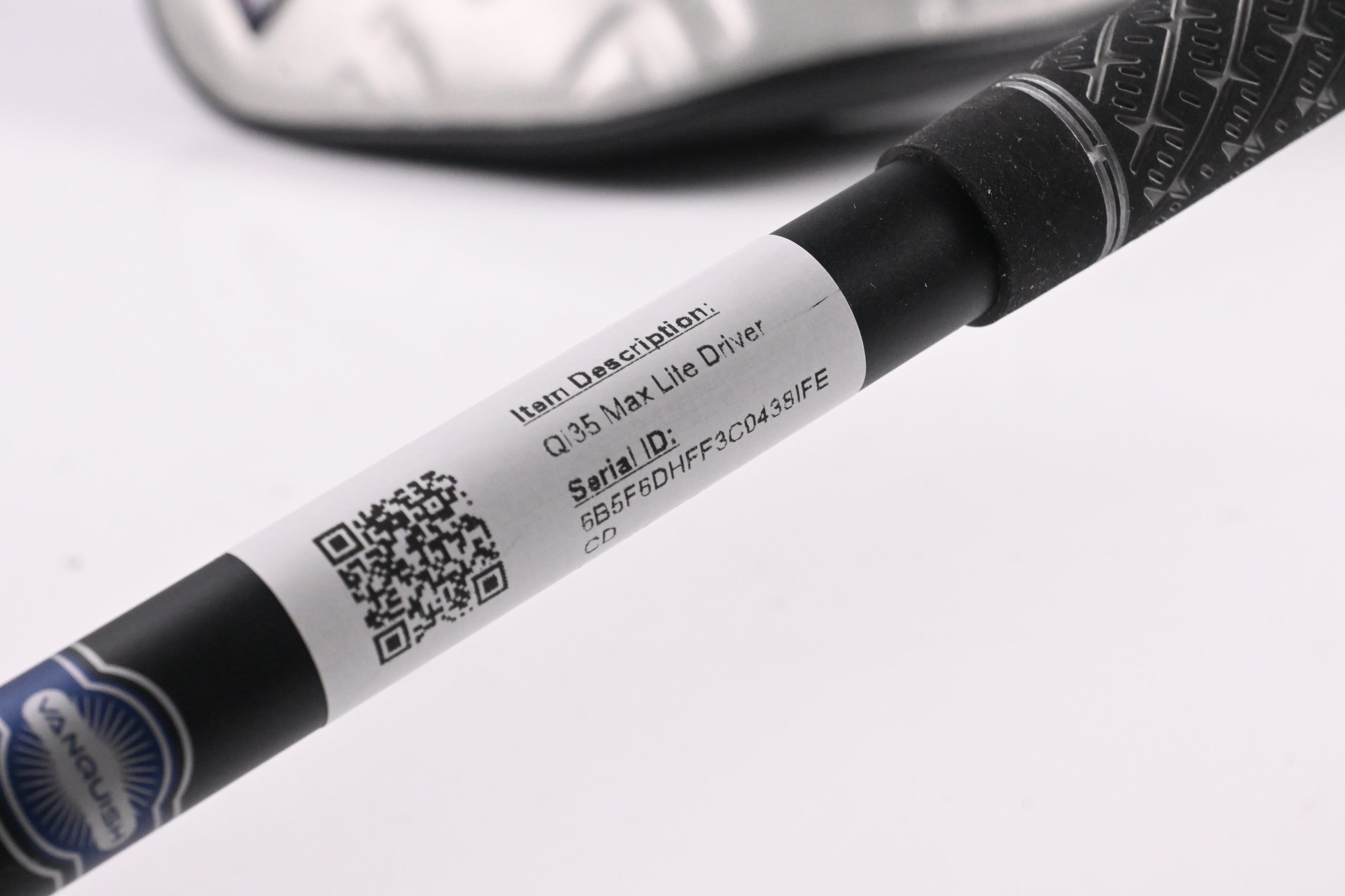 Taylormade Qi35 Max Lite Driver / 12 Degree / Regular Flex Vanquish 4 Shaft