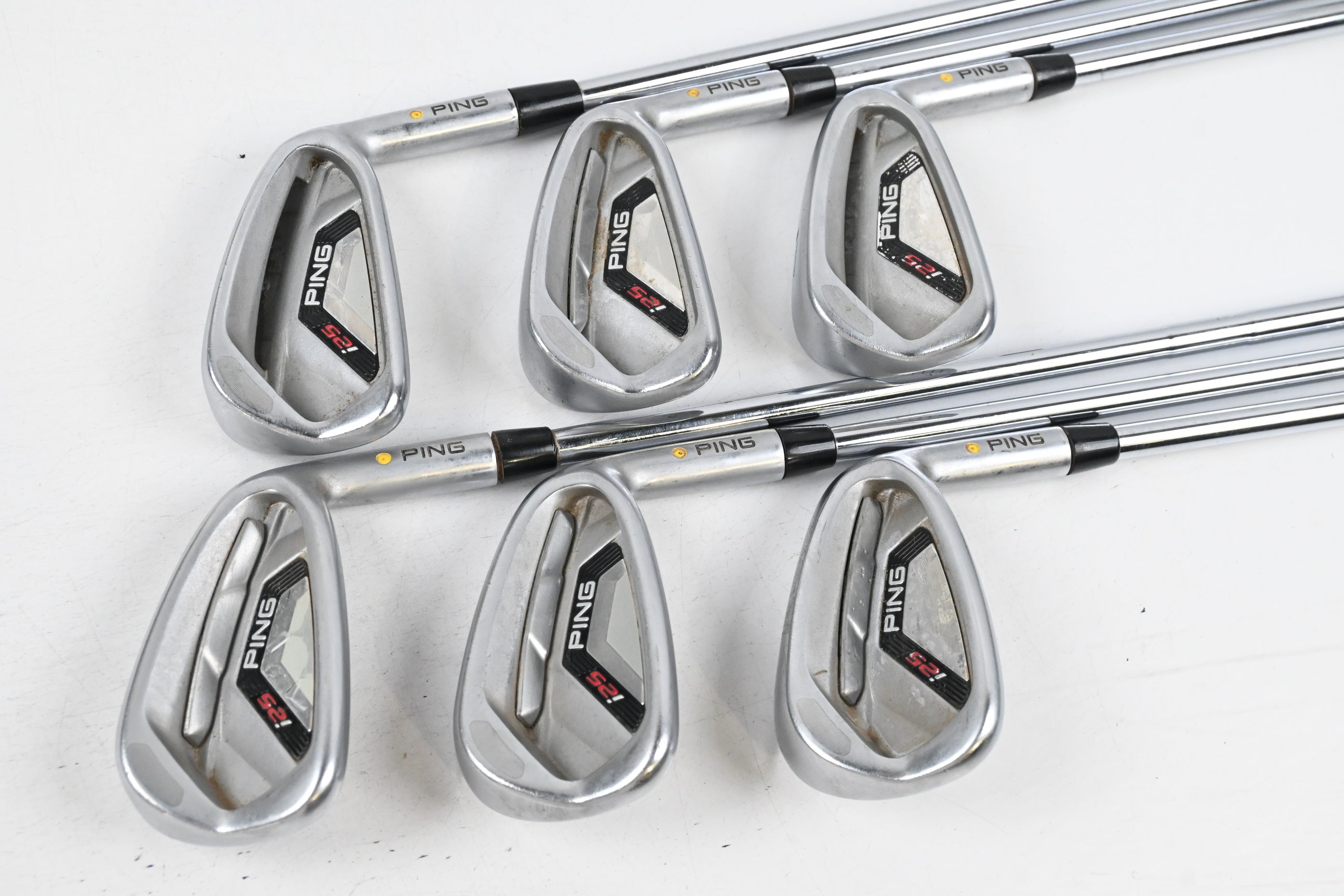 Ping i25 Irons / 5-PW / Yellow Dot / Regular Flex Ping CFS Shafts