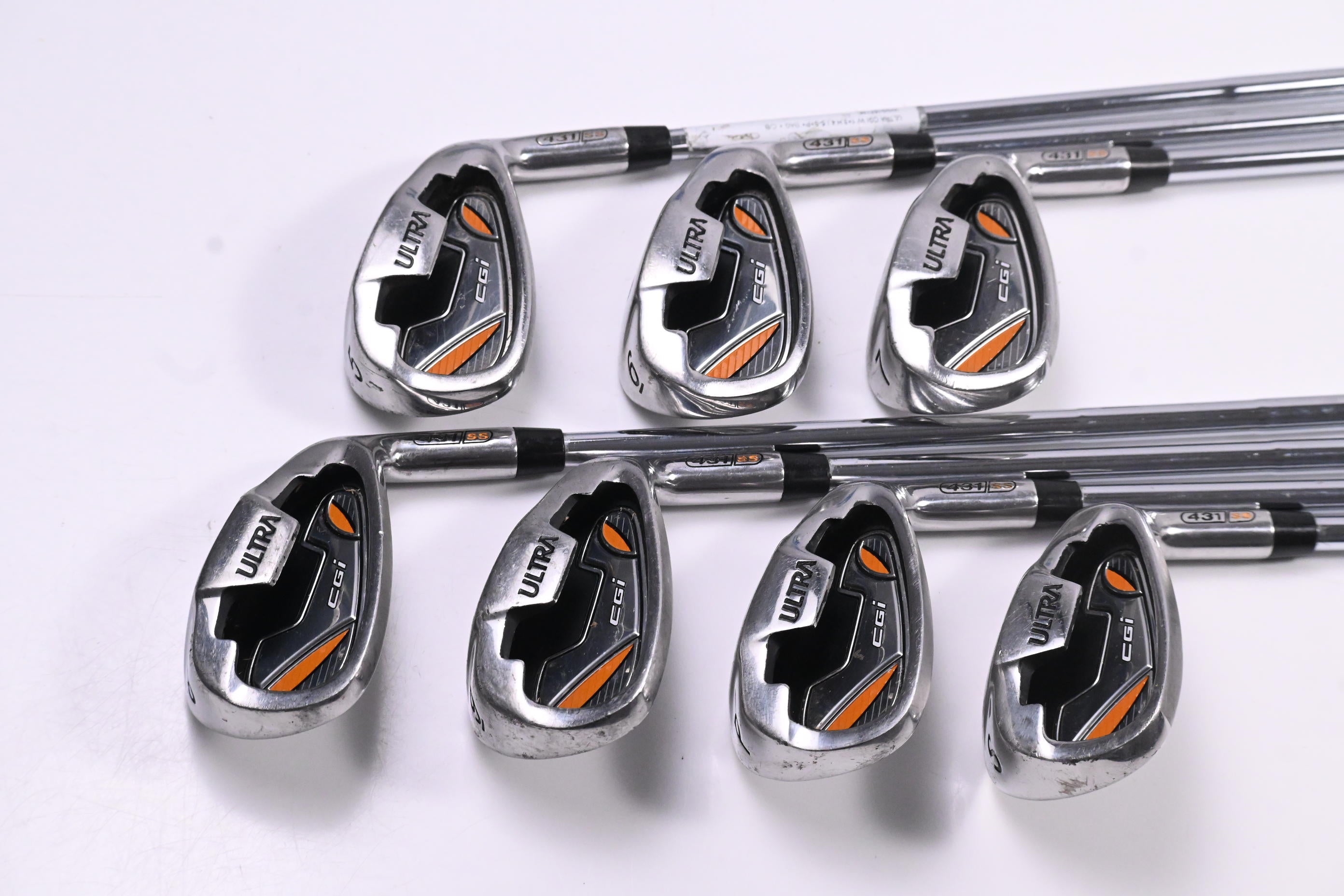 Wilson Ultra CGI Irons / 5-PW+SW / Stiff Flex Steel Shafts