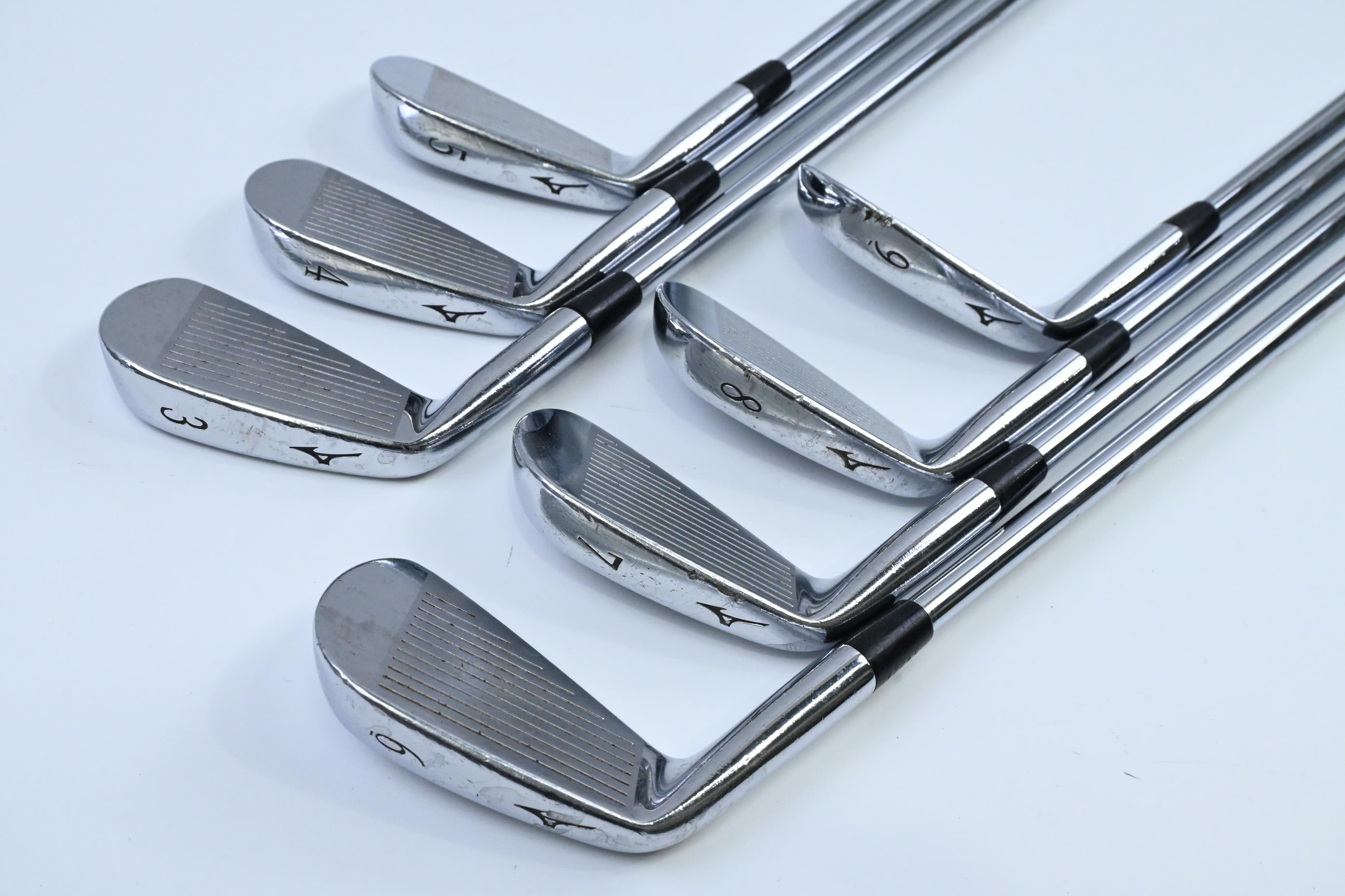 Mizuno MP-62 Irons / 3-9 Iron / Regular Flex Project X Rifle Shafts