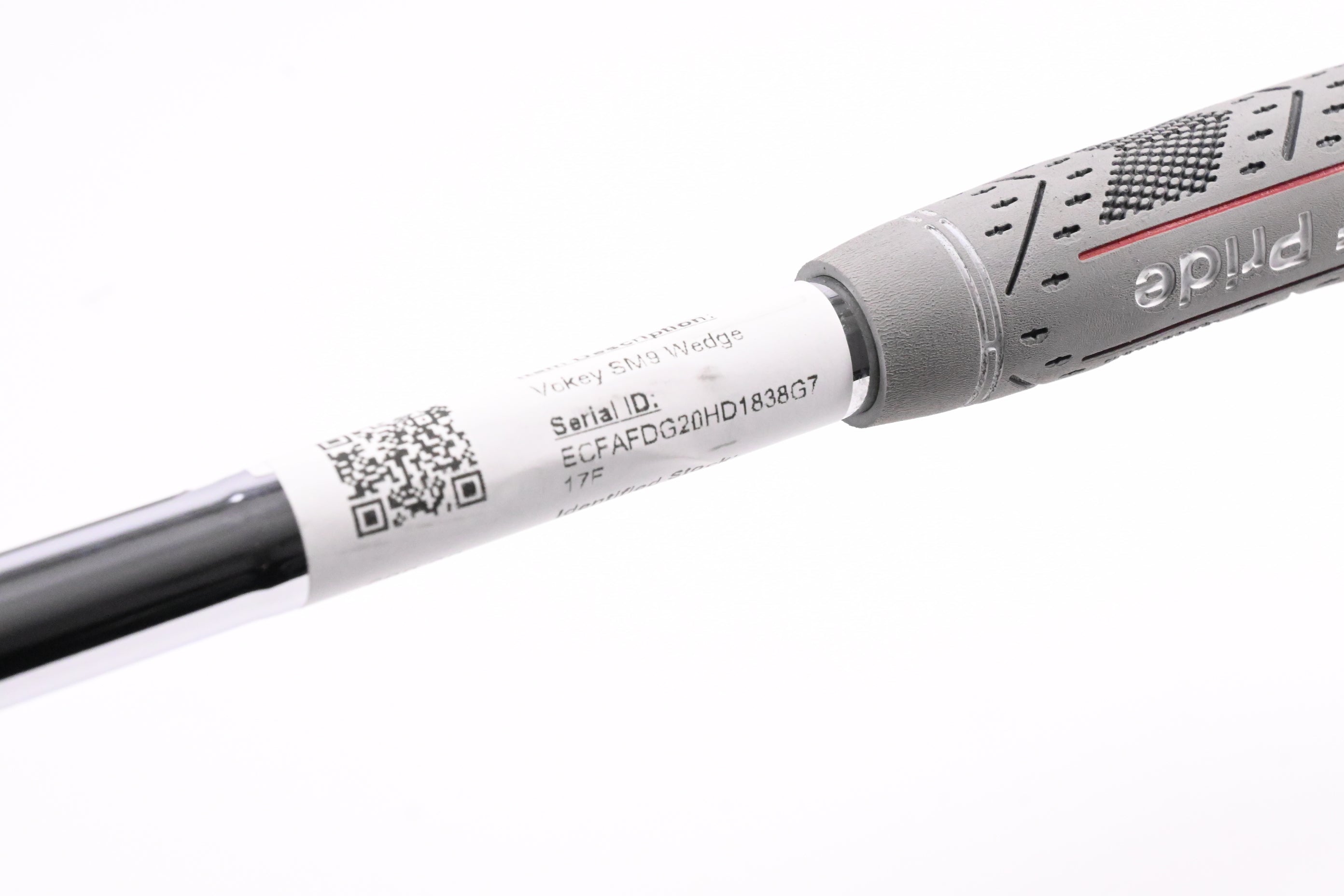 Titleist Vokey SM9 Lob Wedge / 62 Degree / Wedge Flex Vokey SM9 Shaft