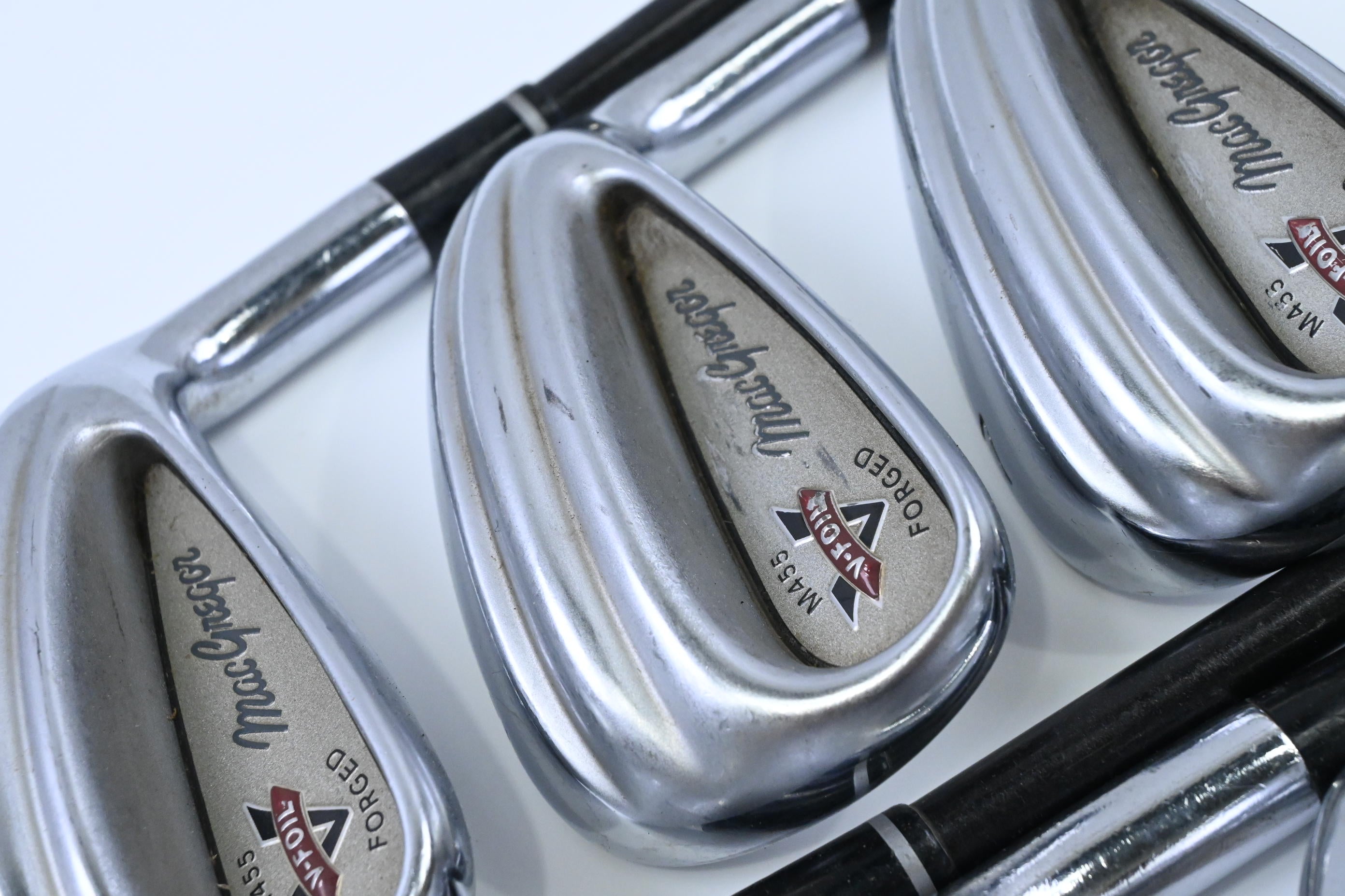 MacGregor M455 V-Foil Irons / 5-PW+SW / Regular Flex Graphite Design YS Shafts