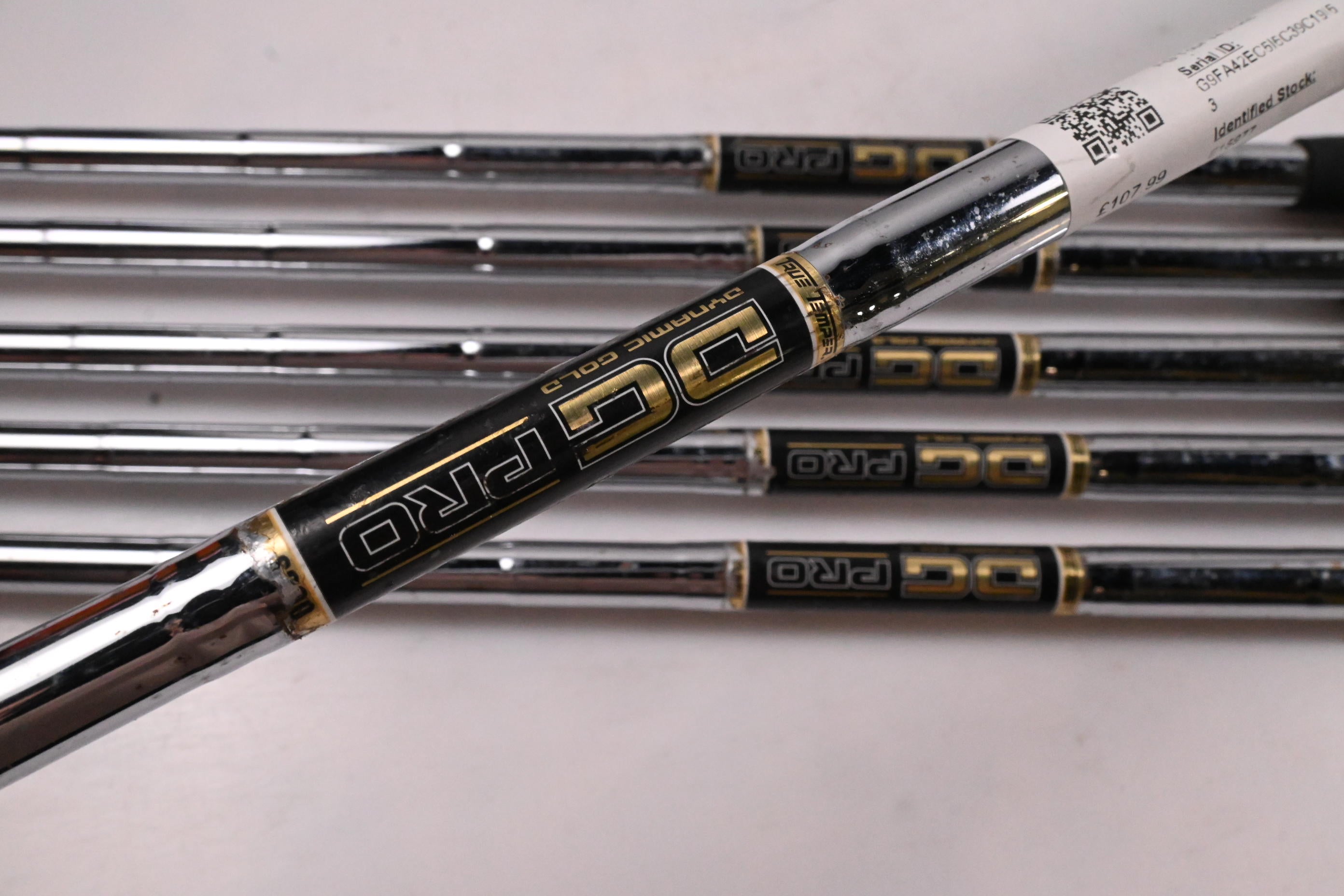 Wilson FG Tour V4 Irons / 5-PW / Stiff Flex Dynamic Gold Pro S300 Shafts
