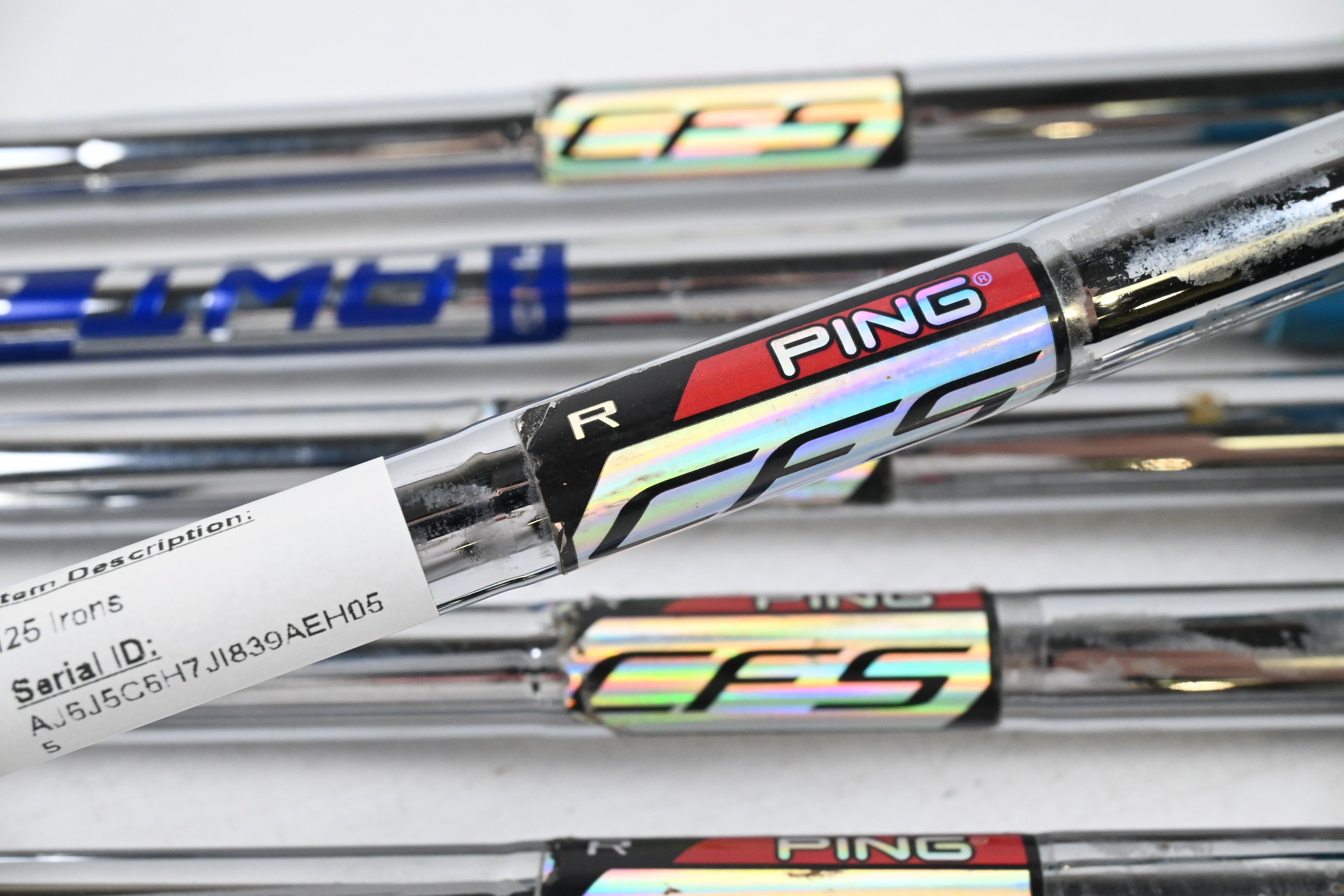 Ping i25 Irons / 5-PW / Yellow Dot / Regular Flex Ping CFS Shafts