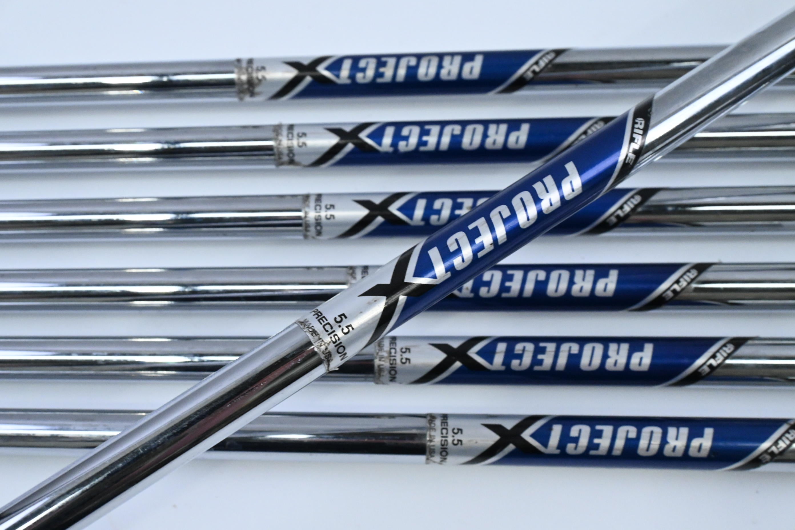 Mizuno MP-62 Irons / 3-9 Iron / Regular Flex Project X Rifle Shafts