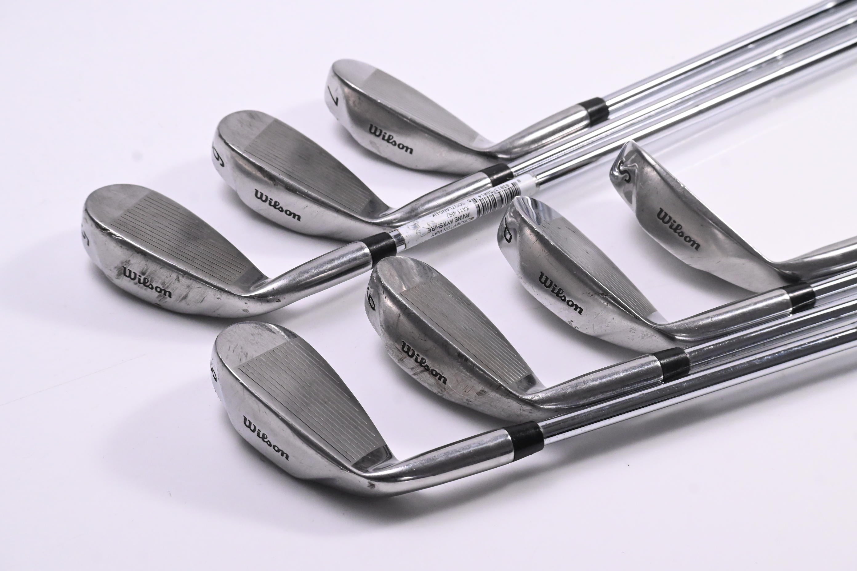 Wilson Ultra CGI Irons / 5-PW+SW / Stiff Flex Steel Shafts