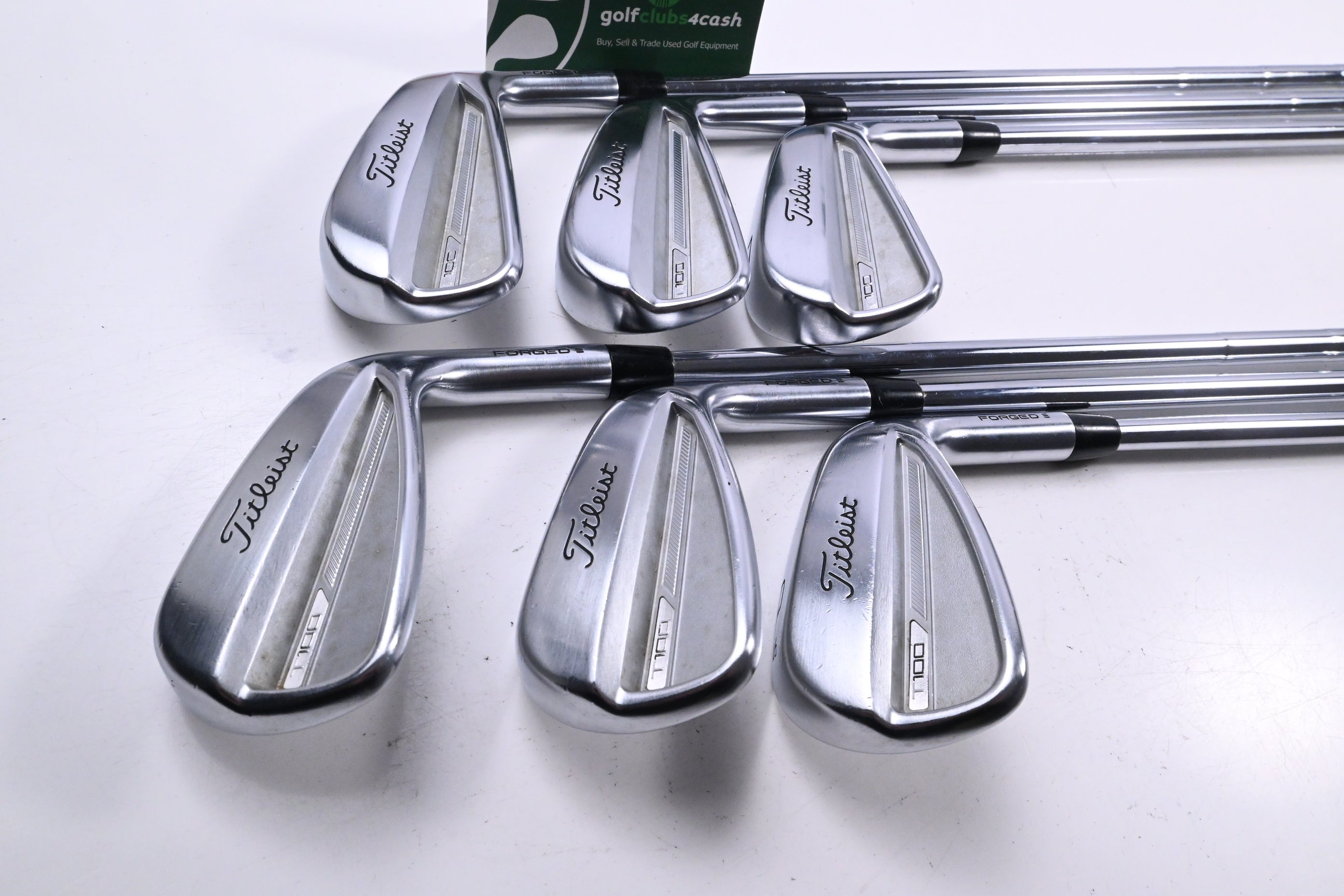 Titleist T100 2023 Irons / 5-PW / Stiff Flex Dynamic Gold S400 Tour Issue Shafts