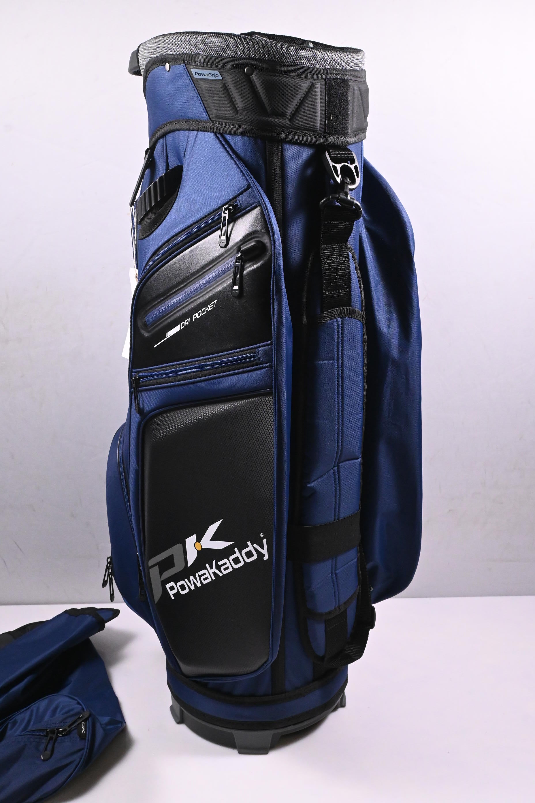 Powakaddy Edge Cart Bag / 14-Way Divider / Navy, Black
